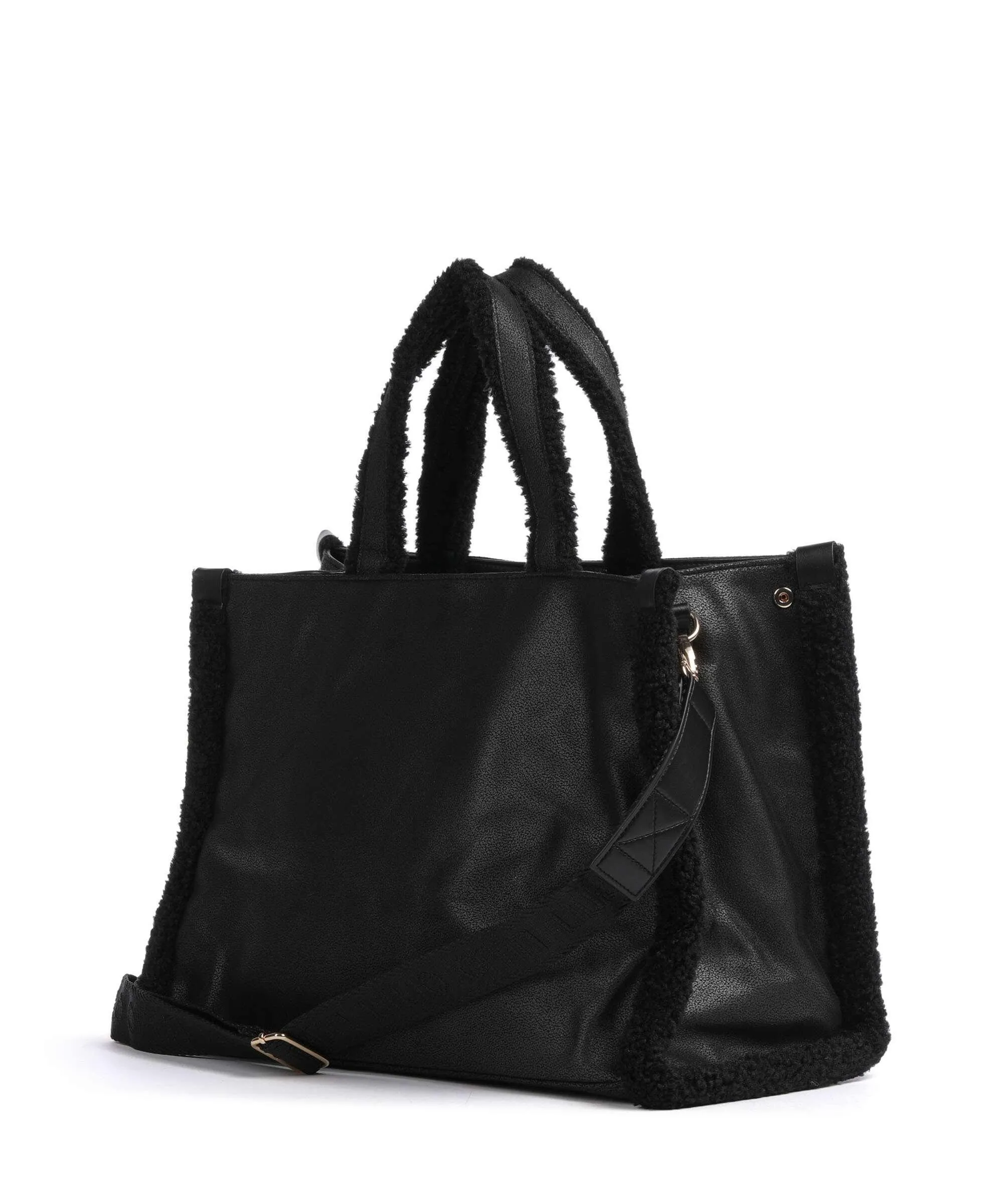  Liu Jo Soft Borsa a mano pelle sintetica, poliestere nero  