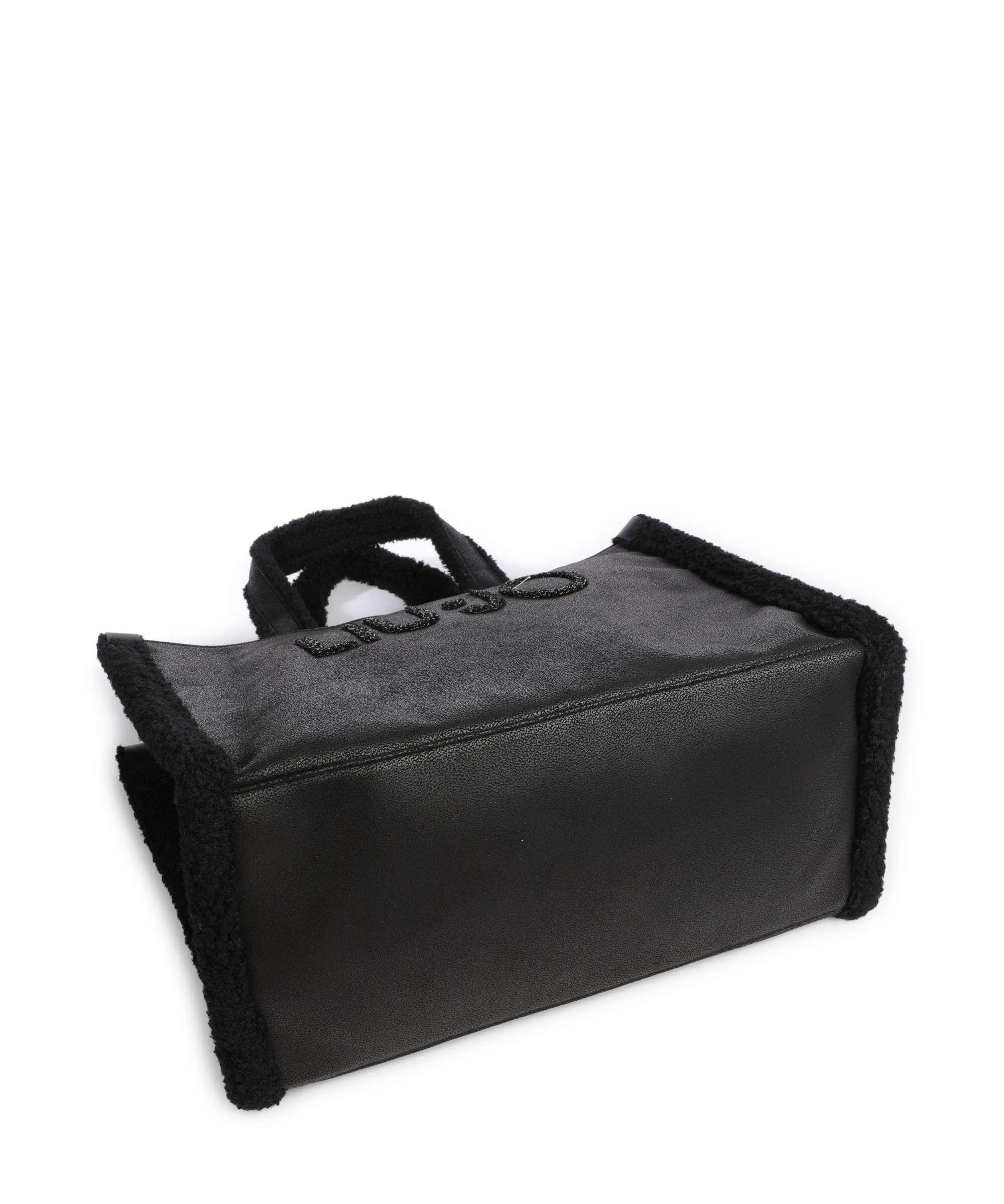  Liu Jo Soft Borsa a mano pelle sintetica, poliestere nero  