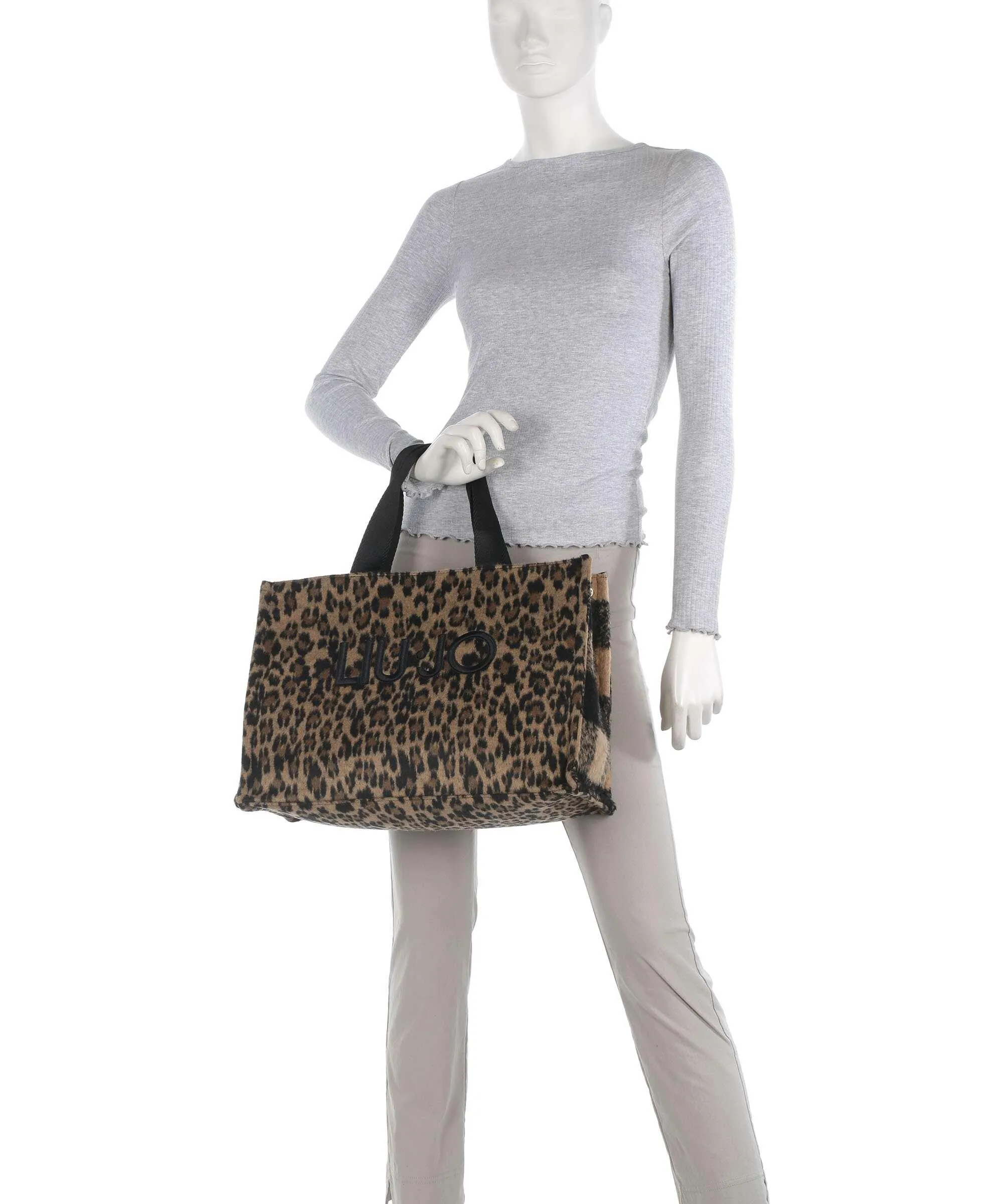  Liu Jo Soft Borsa a mano poliestere marrone  