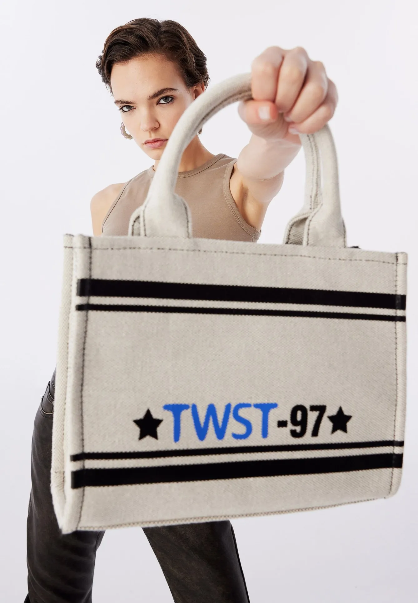 LOGO PRINTED - Borsa a mano
