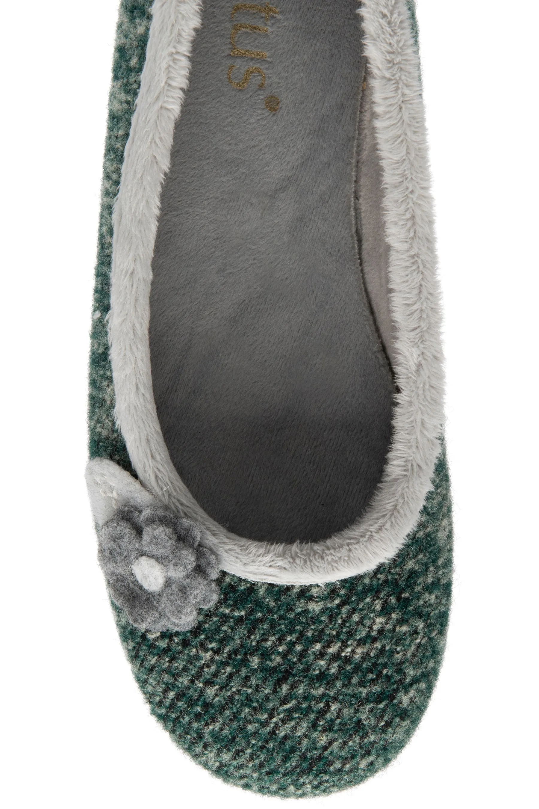 Lotus - Ballerine Pantofole in tessuto