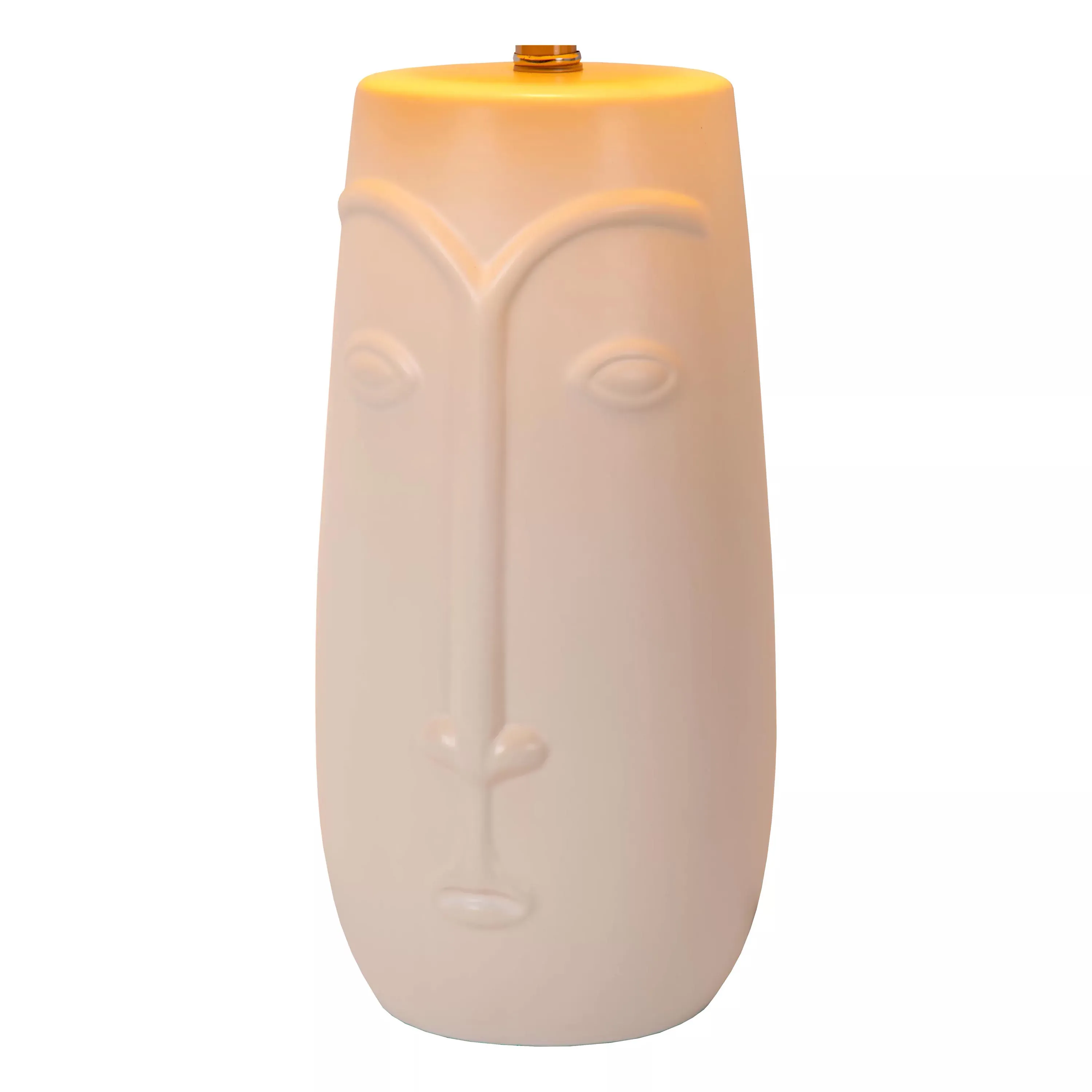 Lucide  Lampada da tavolo in ceramica con diffusore in carta Viso - 60W