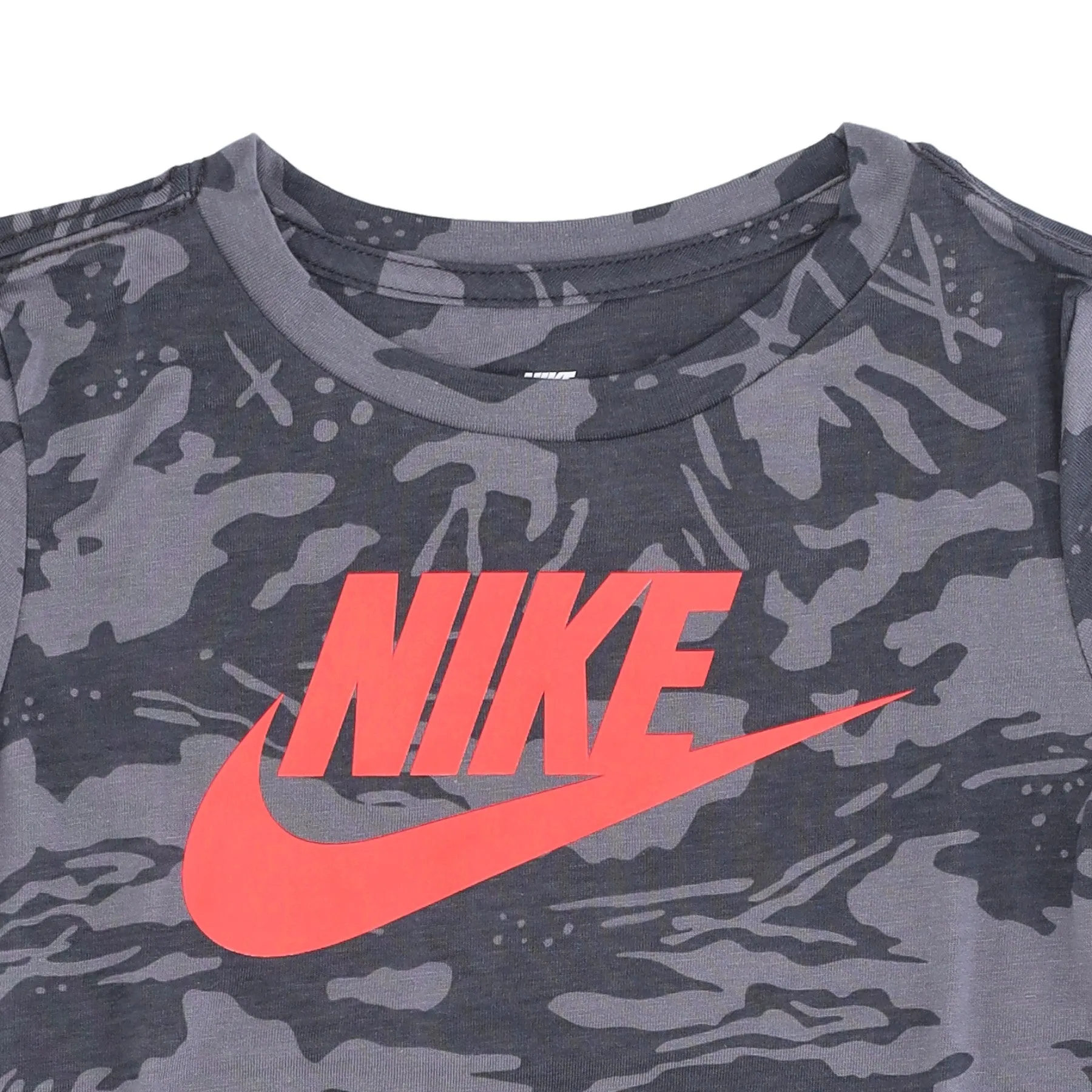Maglietta Bambino Futura Camo Aop Tee Smoke Grey