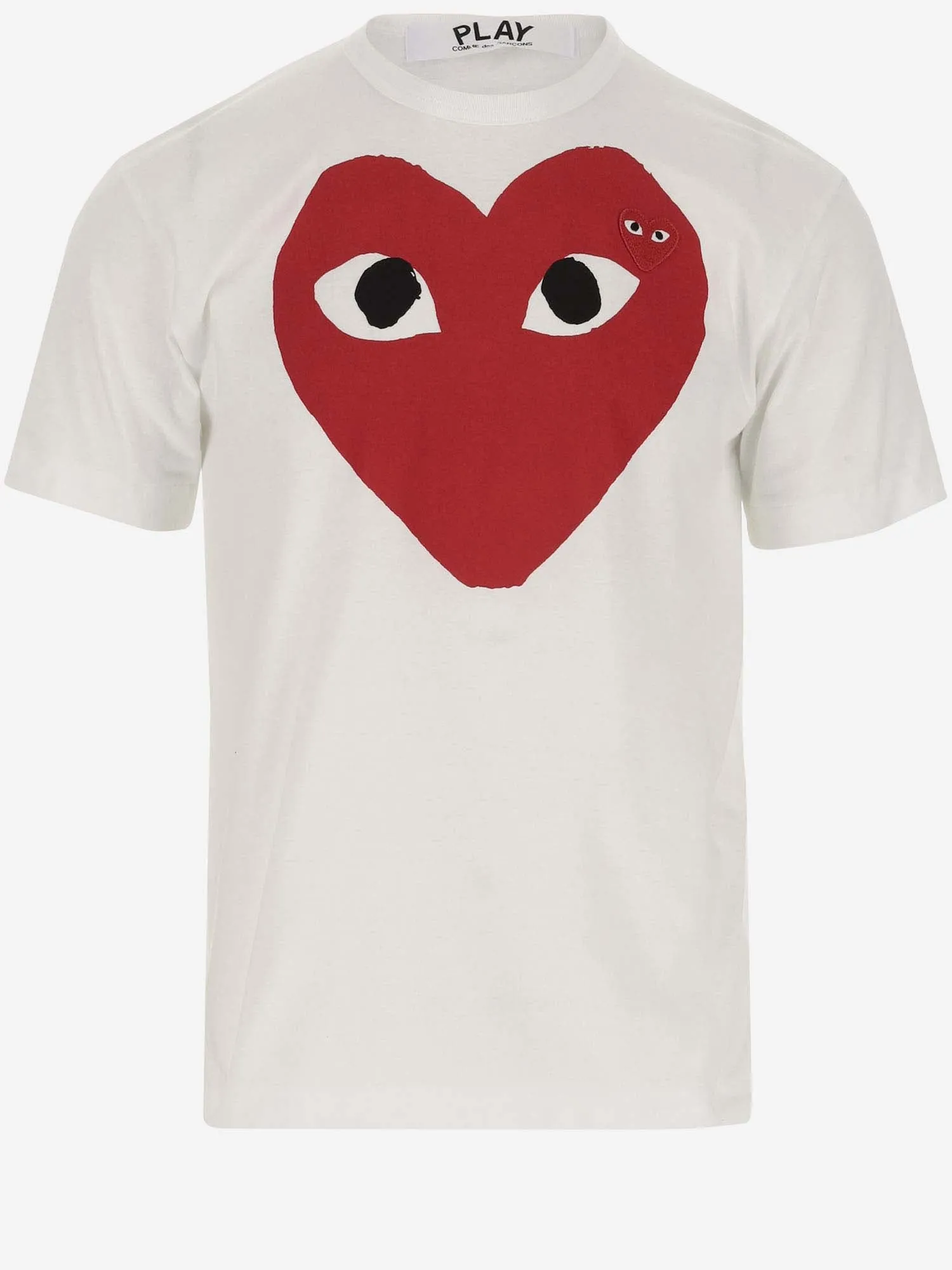 Maglietta di cotone Comme des Garcons con logo