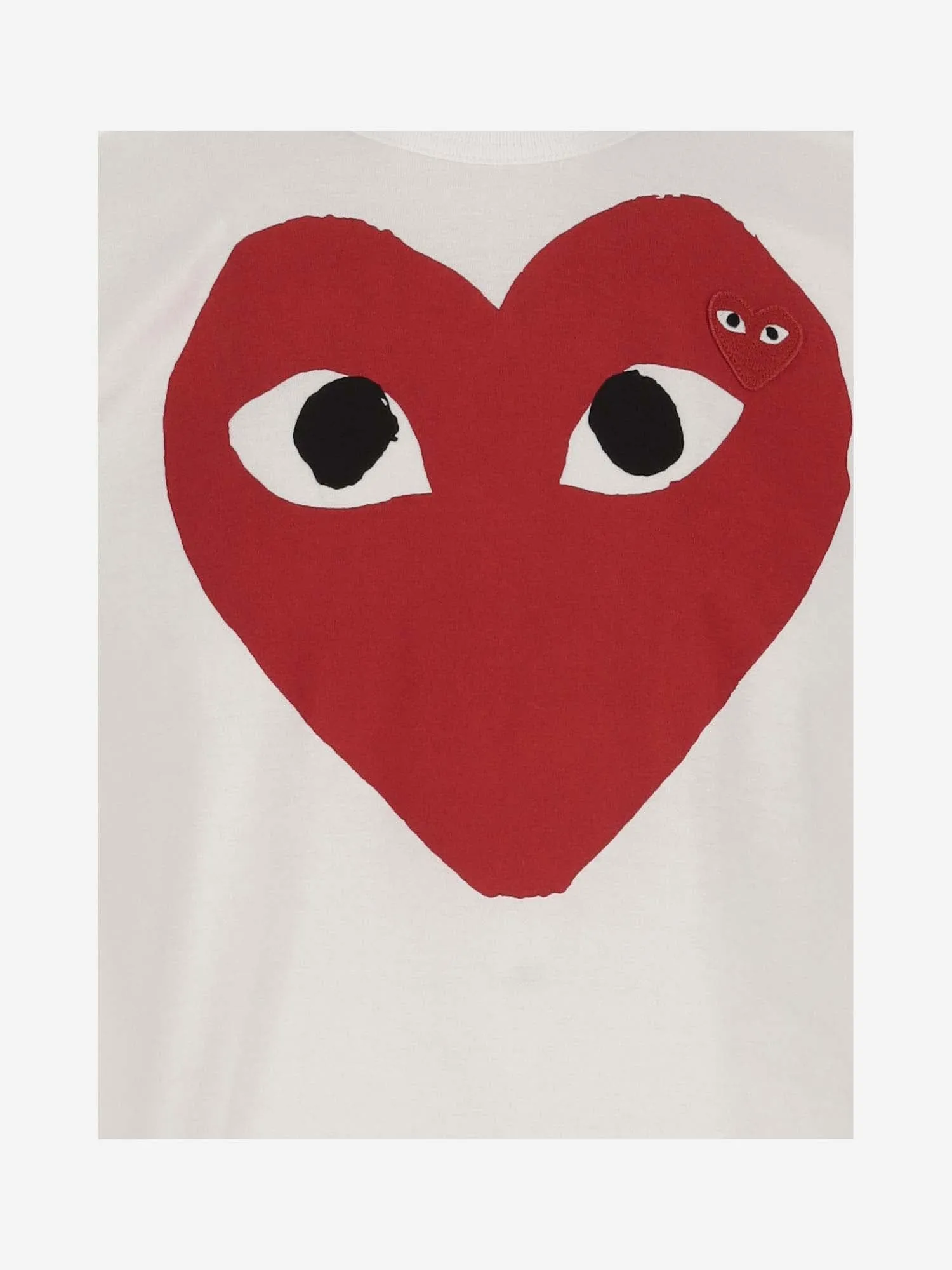 Maglietta di cotone Comme des Garcons con logo