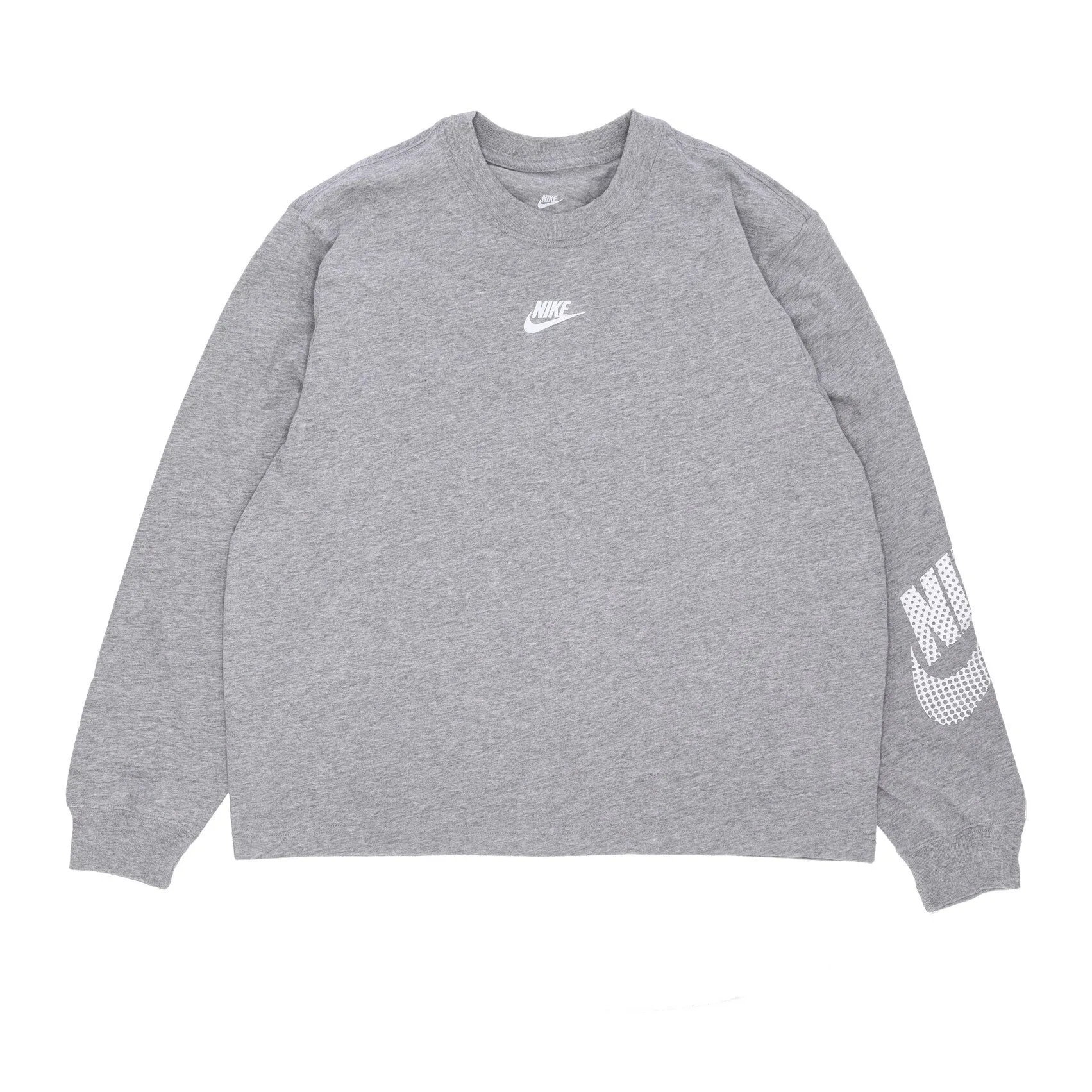 Maglietta Manica Lunga Donna Sportswear Gfx Dnc L/s Top Dk Grey Heather