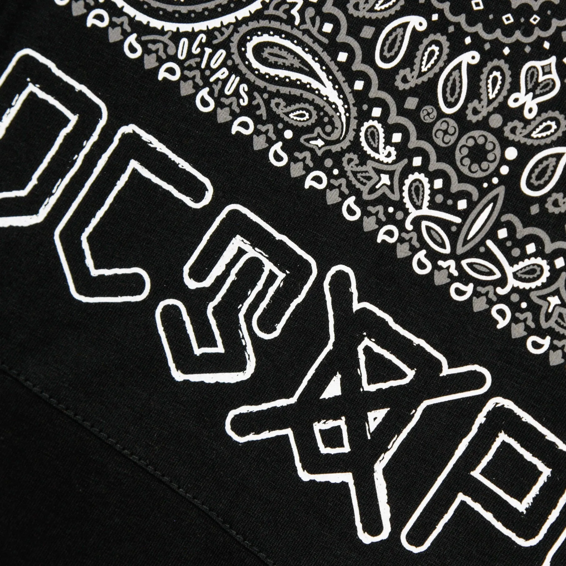 Maglietta Uomo Bandana Logo Tee Black