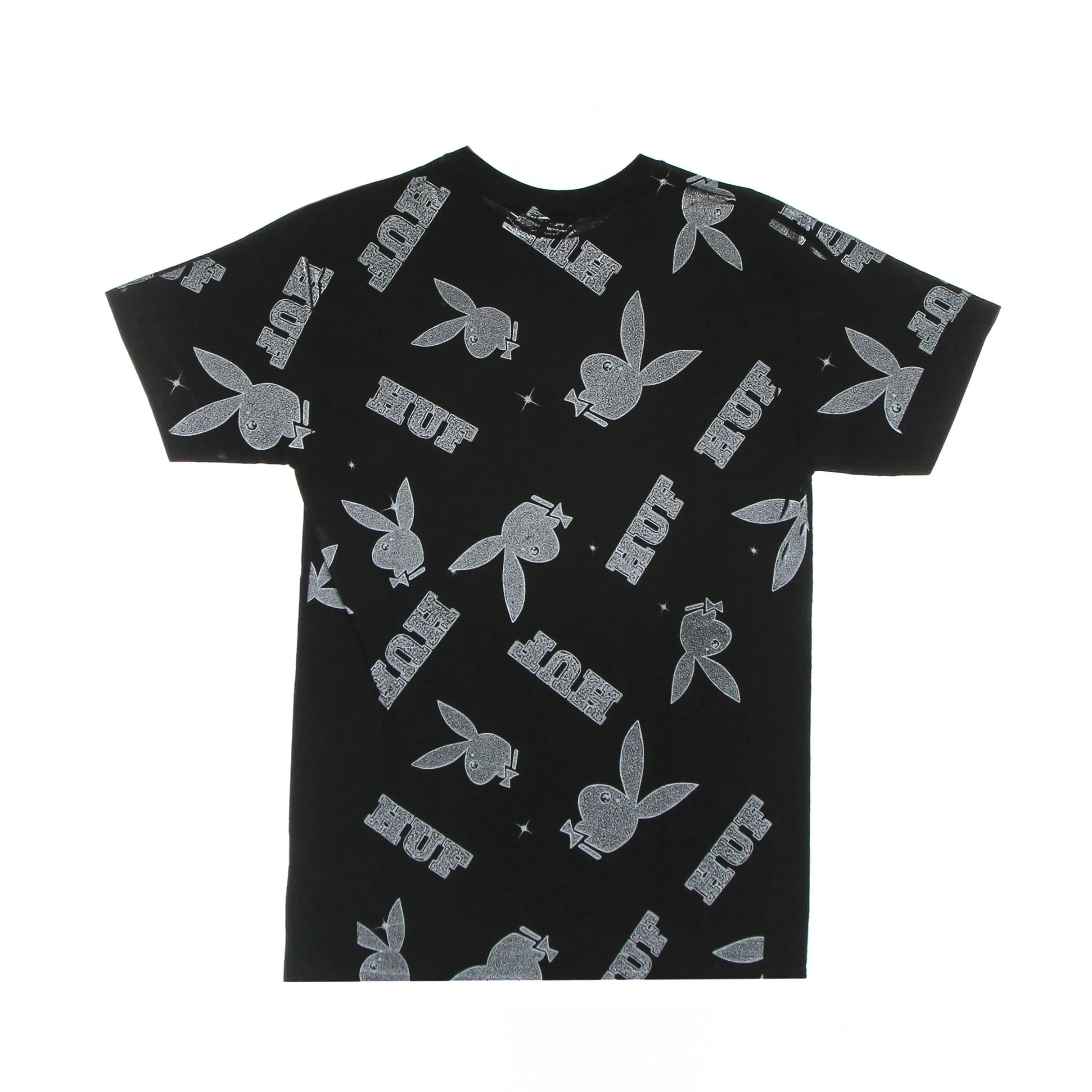 Maglietta Uomo Vvs Pattern Tee X Playboy Black