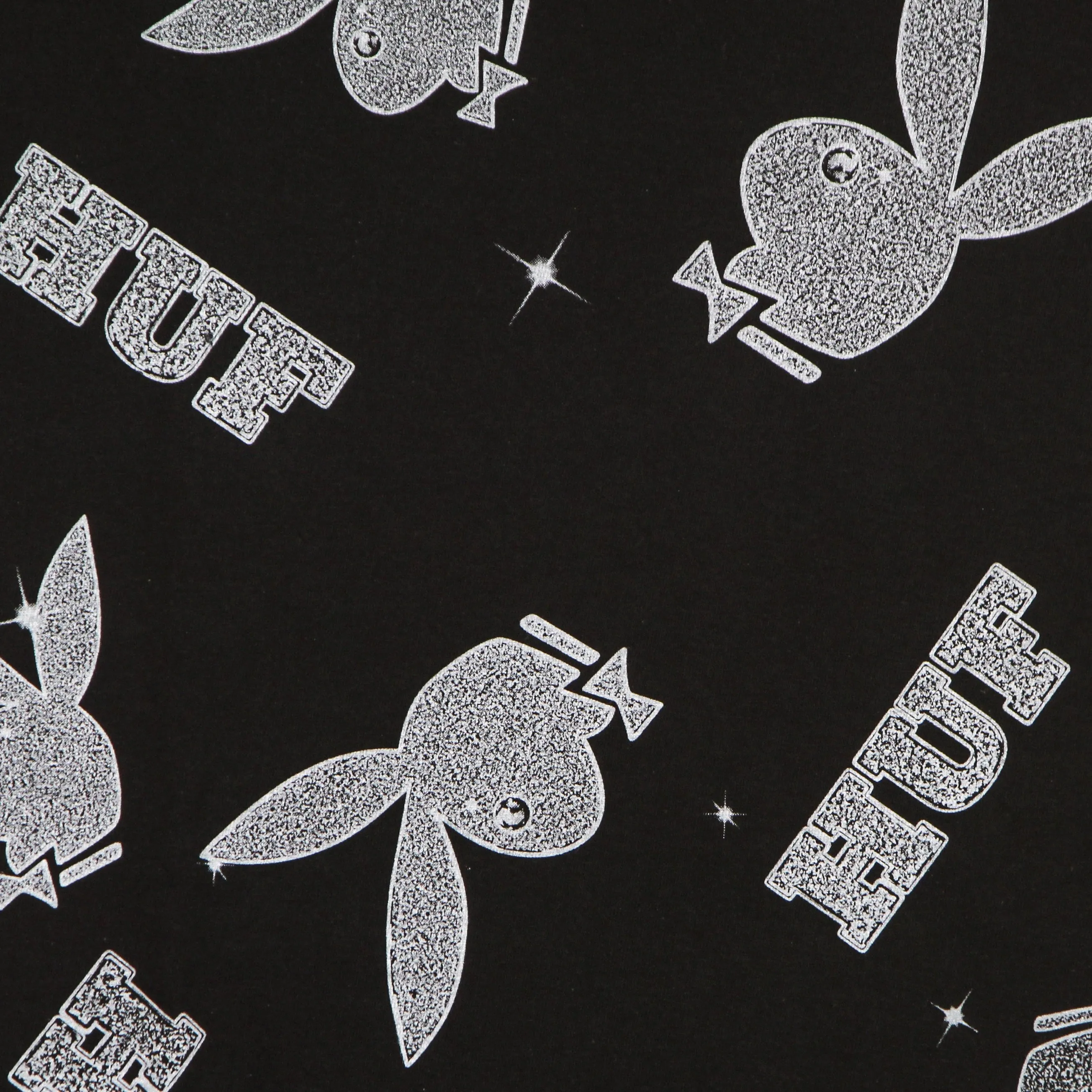 Maglietta Uomo Vvs Pattern Tee X Playboy Black