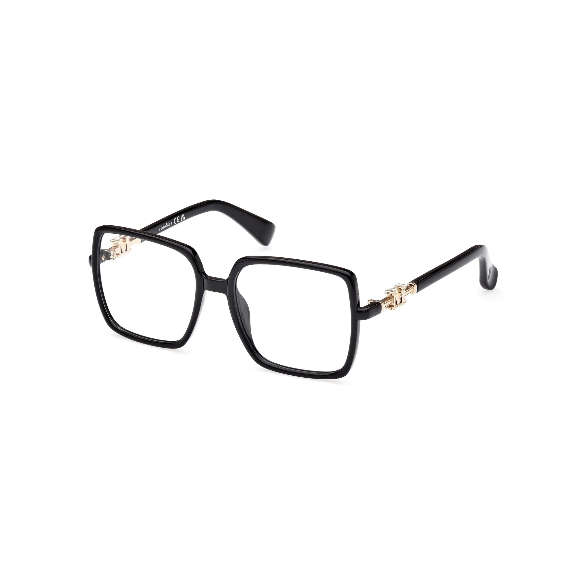   Max Mara MM 5108-H - 001 Nero Lucido | Occhiale Da Vista Donna 