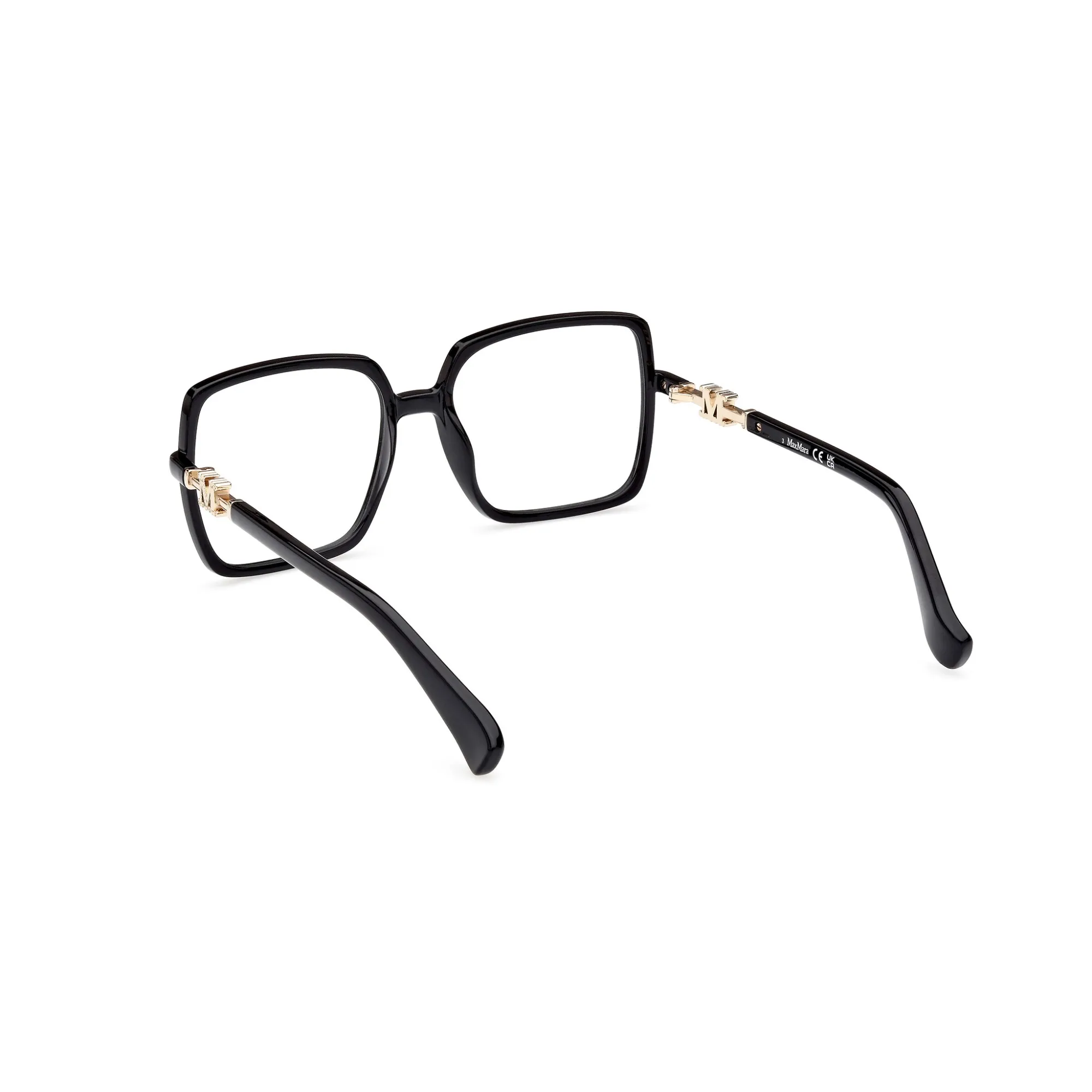   Max Mara MM 5108-H - 001 Nero Lucido | Occhiale Da Vista Donna 