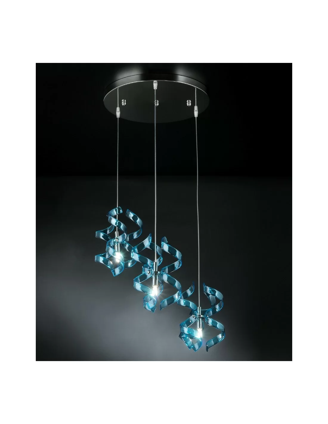 Metal lux Astro 205.513 lampadario moderno 3 luci