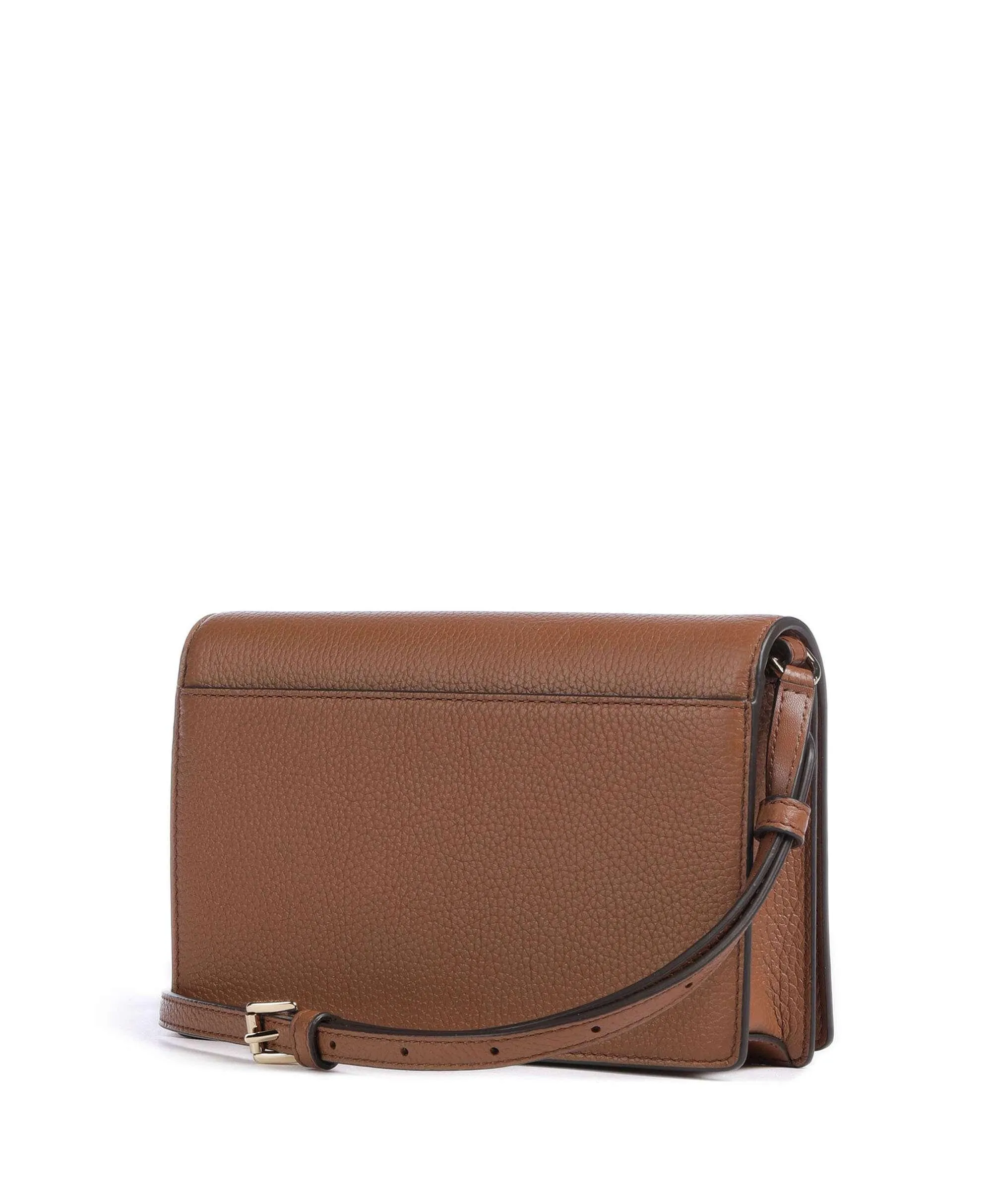  Michael Kors Jet Set Borsa a tracolla pelle di vacchetta grana marrone  
