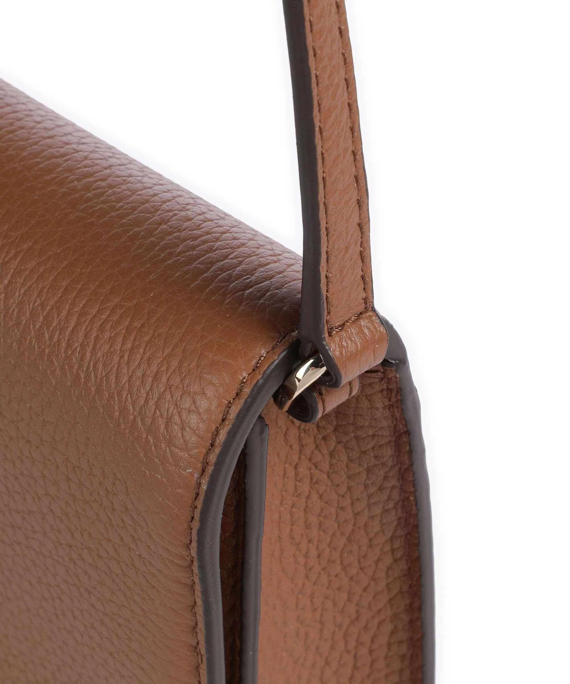  Michael Kors Jet Set Borsa a tracolla pelle di vacchetta grana marrone  