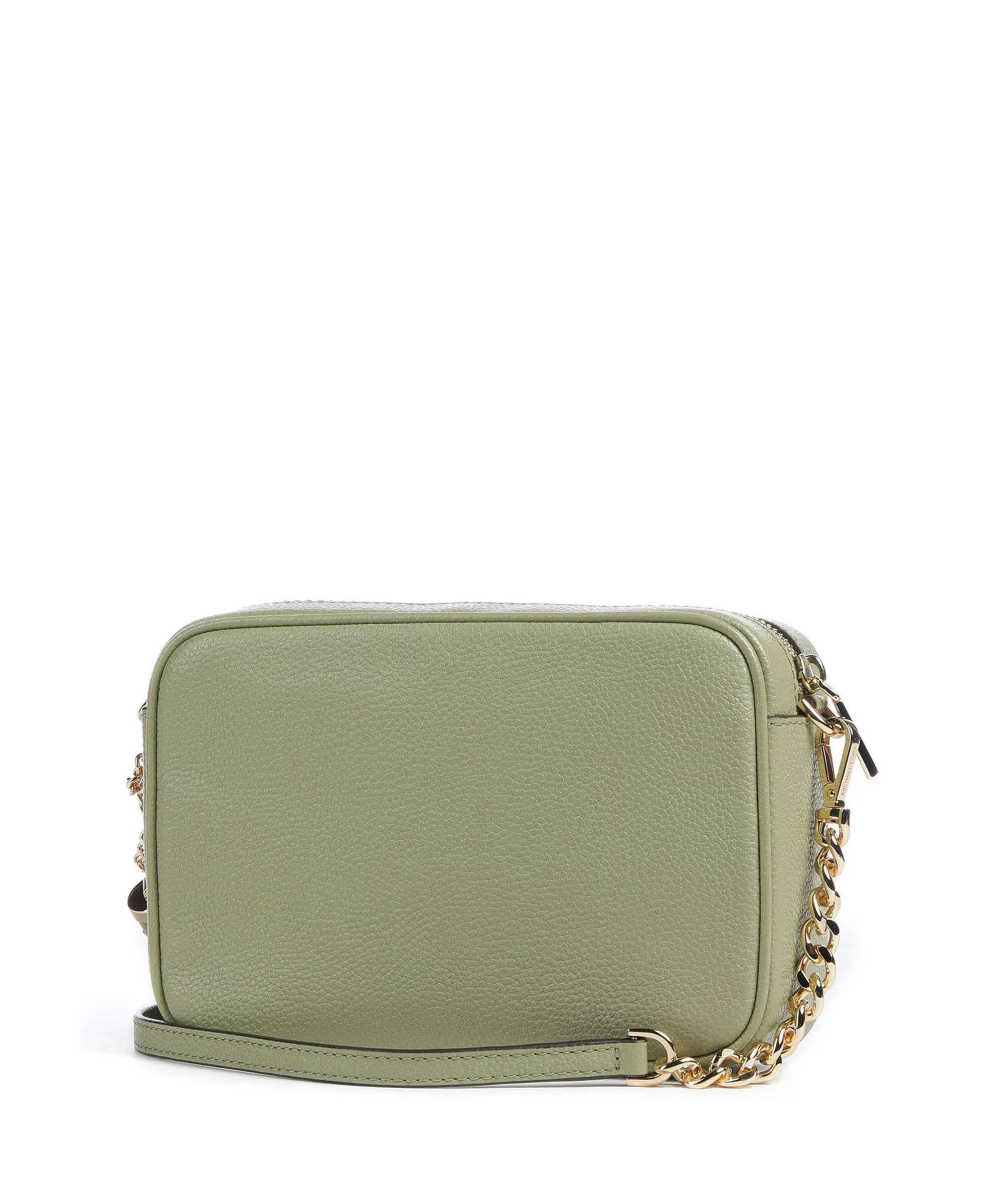  Michael Kors Jet Set Borsa a tracolla pelle di vacchetta grana verde chiaro  