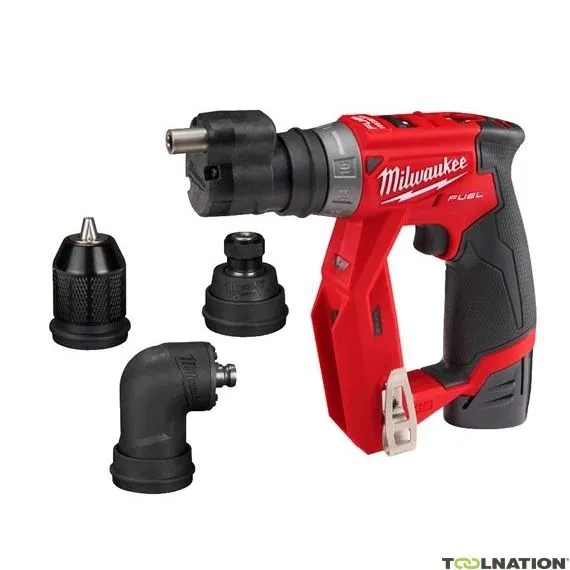 Milwaukee 4933464979 M12 FDDXKIT-202X Trapano compatto 4 in 1 12V 2,0Ah