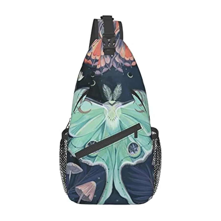MKNAZ Borsa a tracolla con stampa di frutta fresca, per uomo e donna, leggera, a tracolla, per escursionismo, ciclismo, viaggi 2