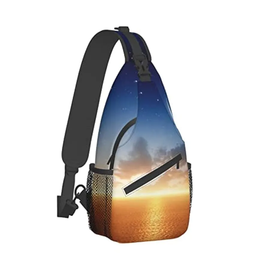 MKNAZ Borsa a tracolla con stampa di frutta fresca, per uomo e donna, leggera, a tracolla, per escursionismo, ciclismo, viaggi 2