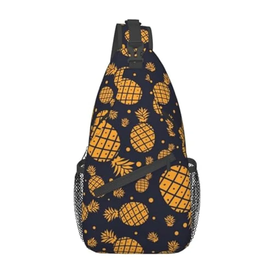 MKNAZ Borsa a tracolla con stampa di frutta fresca, per uomo e donna, leggera, a tracolla, per escursionismo, ciclismo, viaggi 2