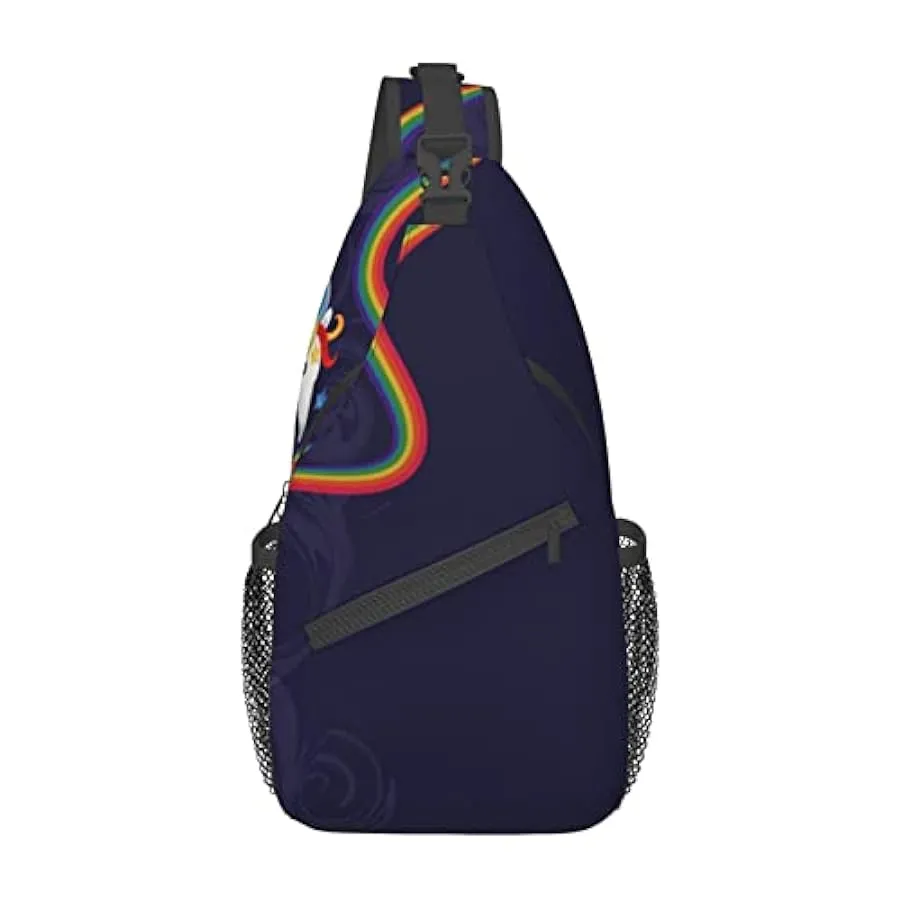 MKNAZ Borsa a tracolla con stampa di frutta fresca, per uomo e donna, leggera, a tracolla, per escursionismo, ciclismo, viaggi 2