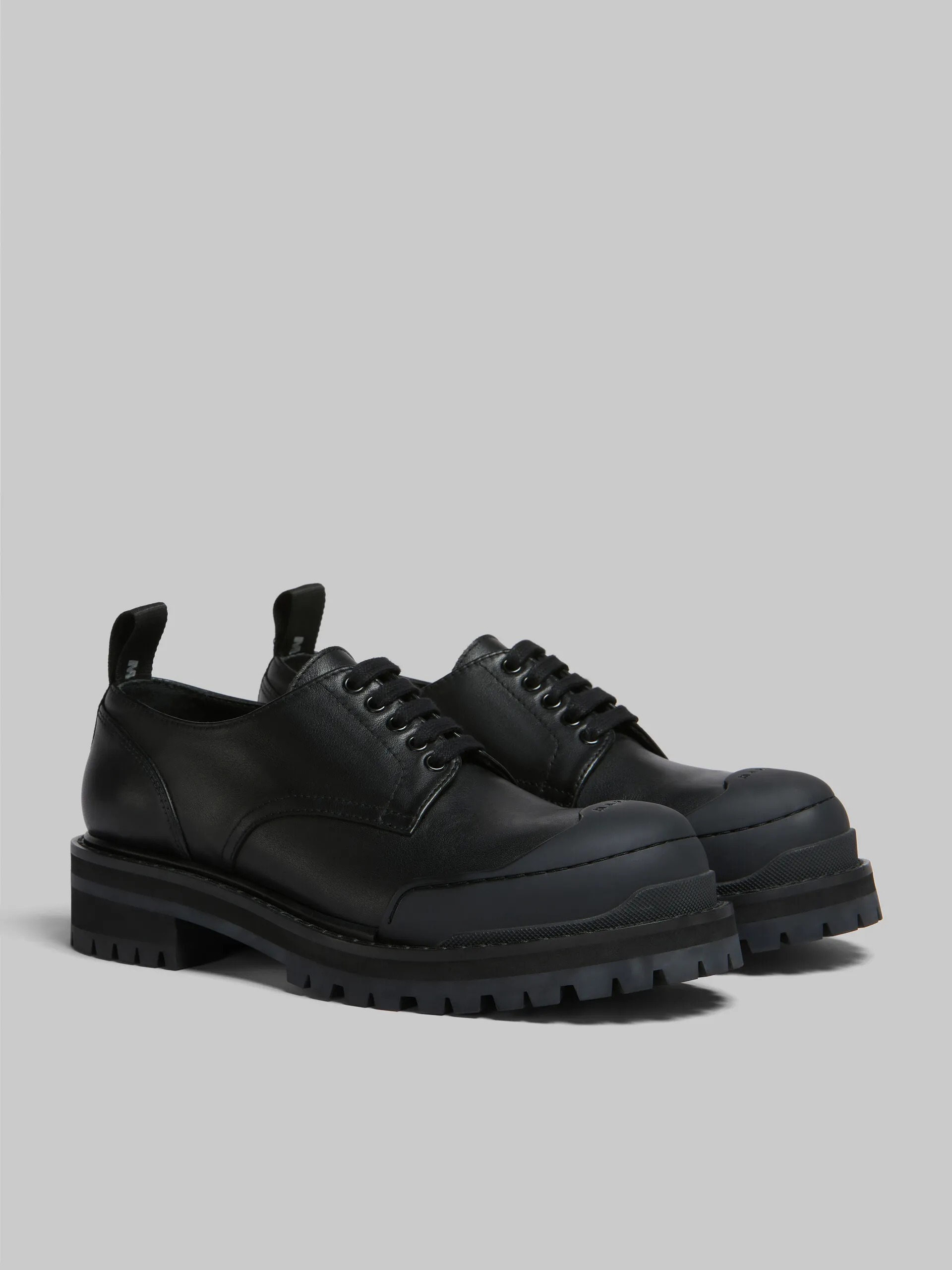 Mocassino derby Dada Army in pelle nera