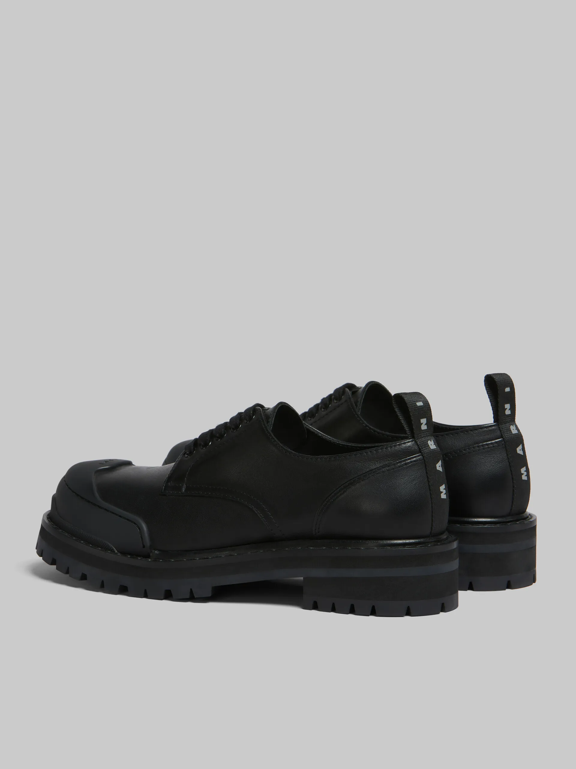 Mocassino derby Dada Army in pelle nera