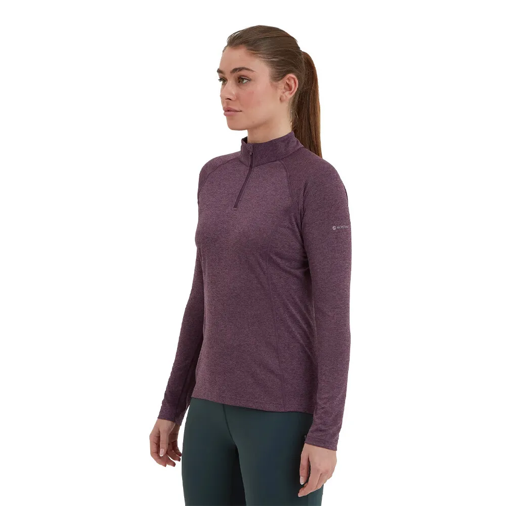 Montane Dart Cerniera Neck per donna Top - AW24