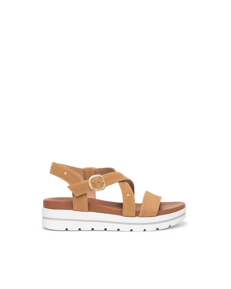Nero Giardini sandalo platform col. sigaro E410720D340