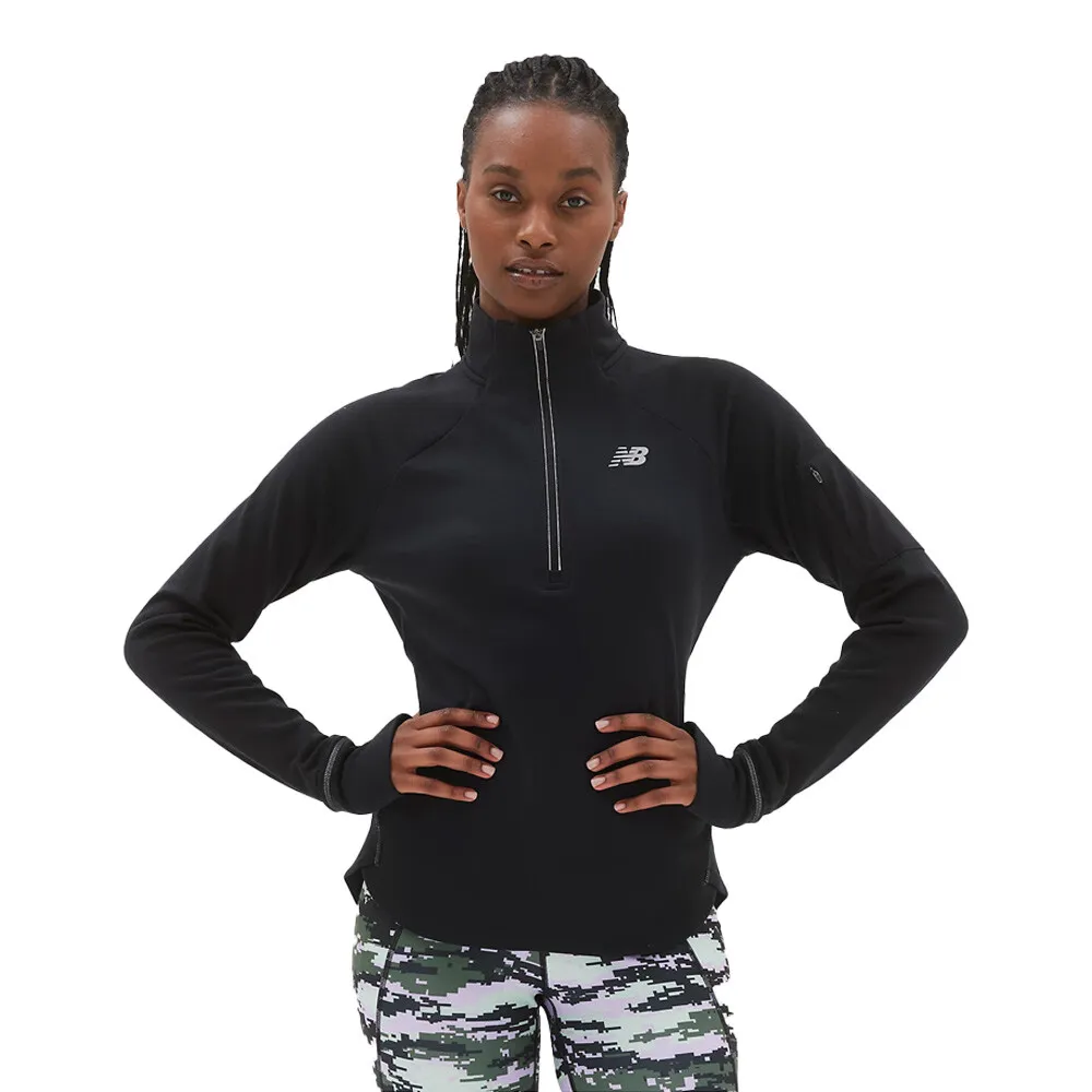 New Balance Heat Grid Half Cerniera per donna Top - SS24