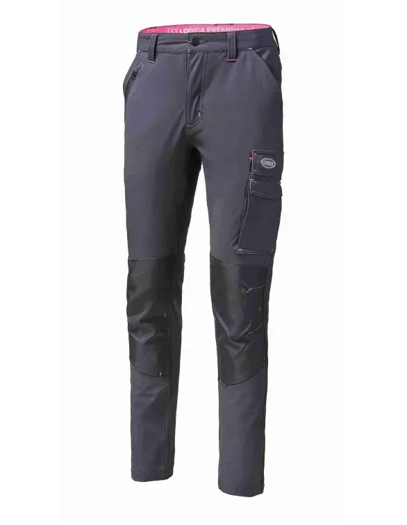 Pantalone da Lavoro stretch multitasche da Donna Logica KATRINA-L