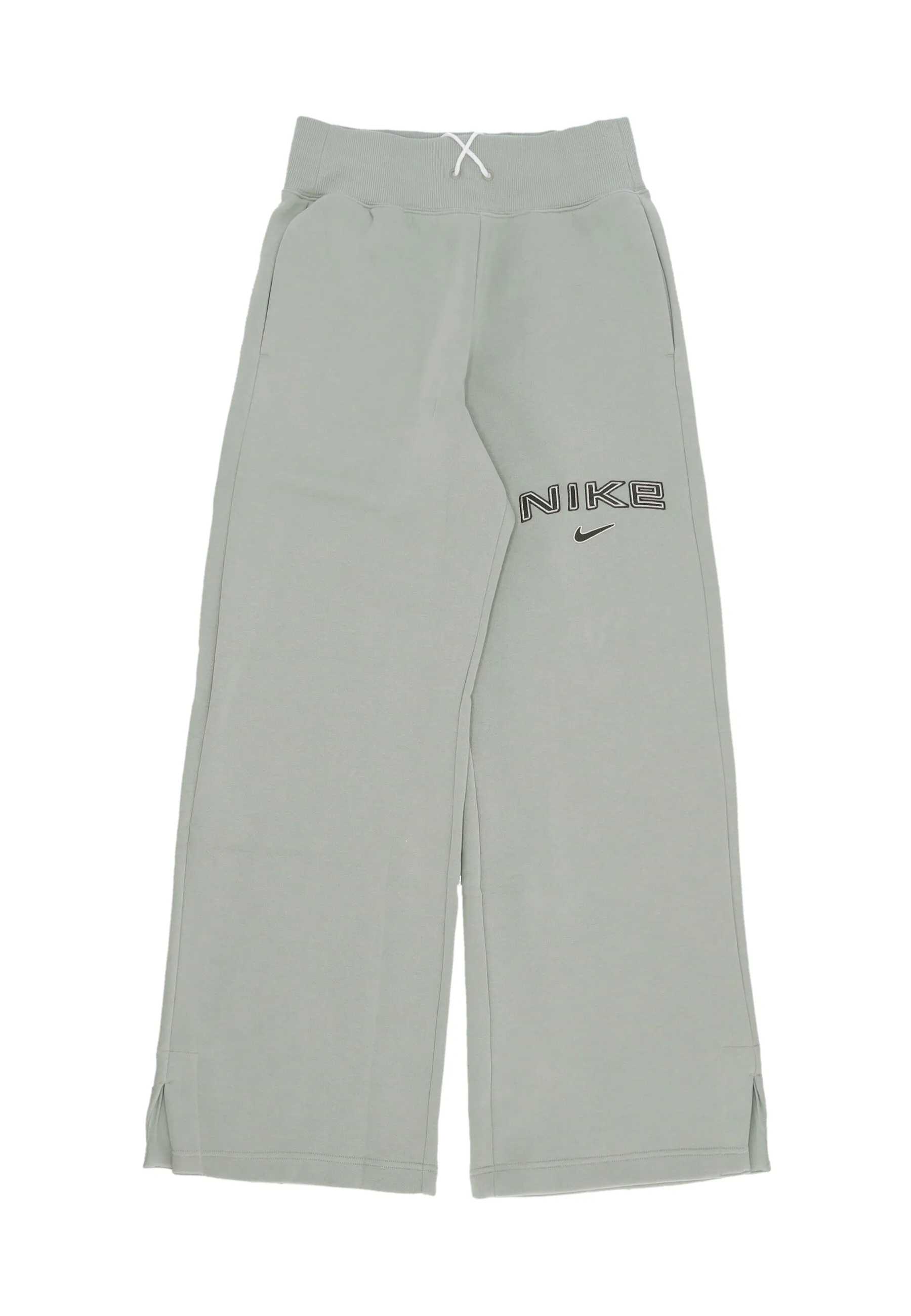 Pantalone Tuta Felpato Donna W Sportswear Phoenix Fleece High-rise Logo Pant Jade Horizon