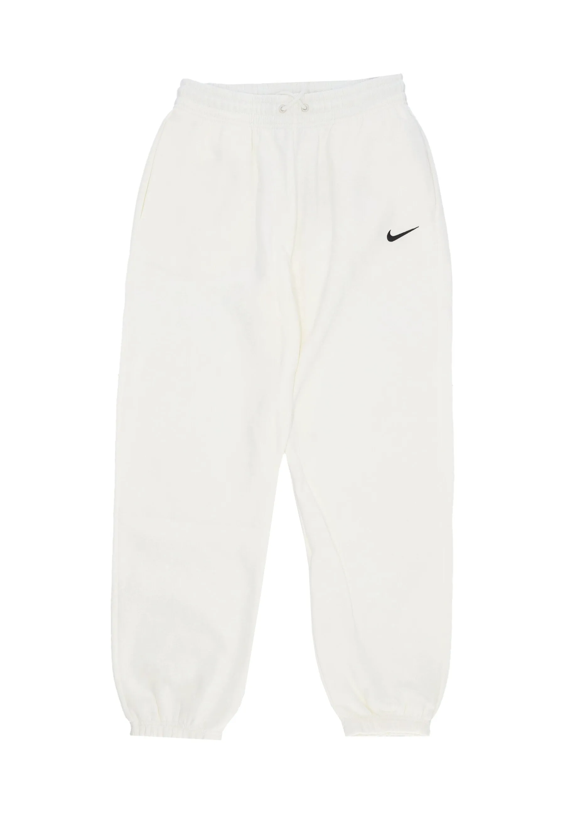 Pantalone Tuta Felpato Donna W Sportswear Phoenix Fleece High-waisted Oversized Pant Sail/black