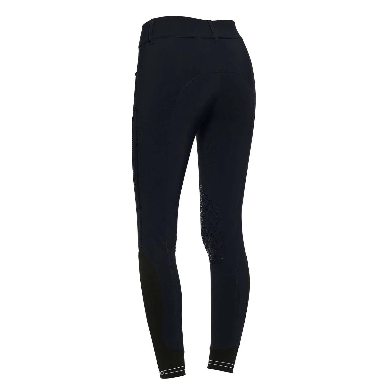 Pantaloni da equitazione da donna con impugnatura al ginocchio Cavalleria Toscana Embroidery