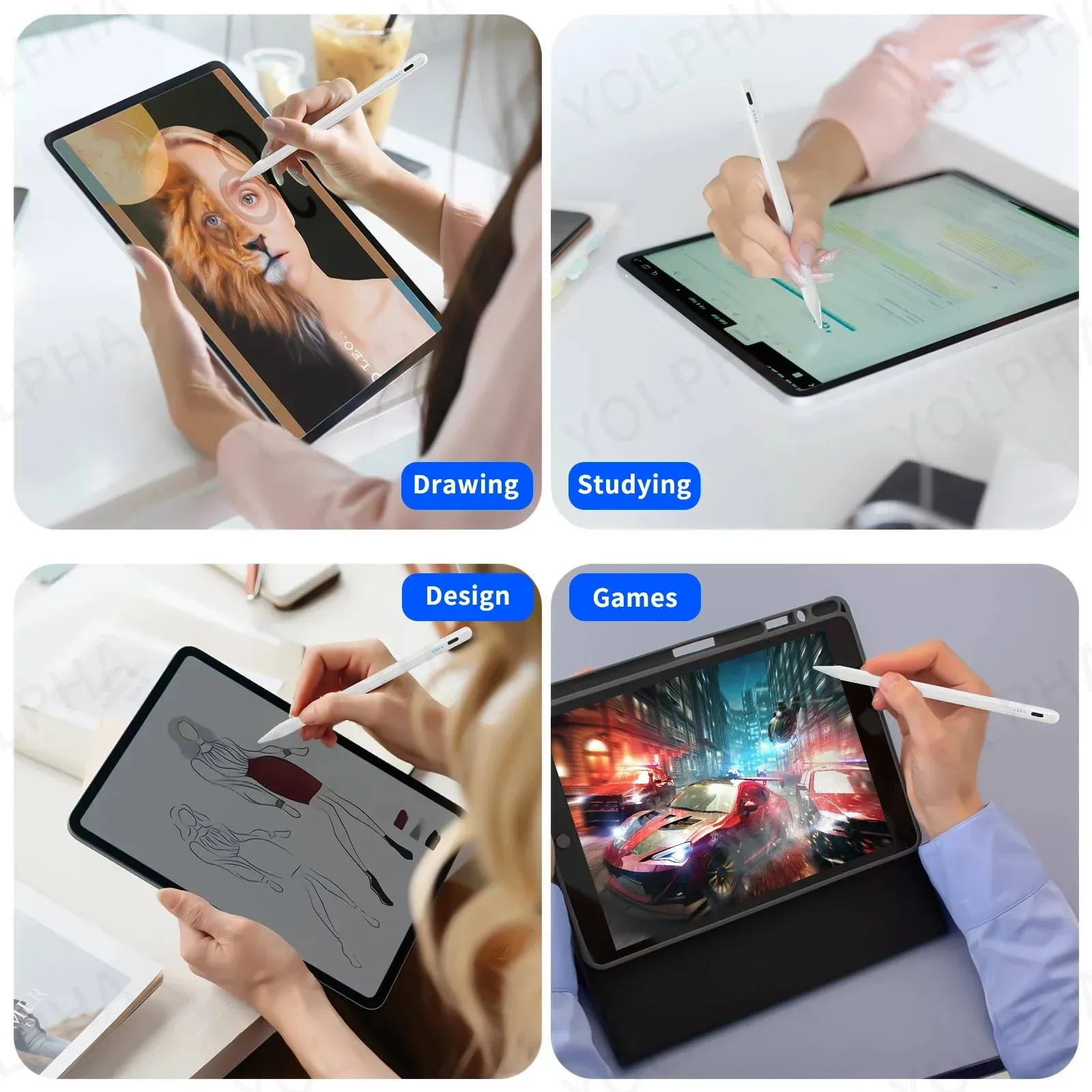 Penna stilo universale per Tablet Android penna Touch per telefono cellulare per penna capacitiva iPhone per Tablet XIAOMI HUAWE