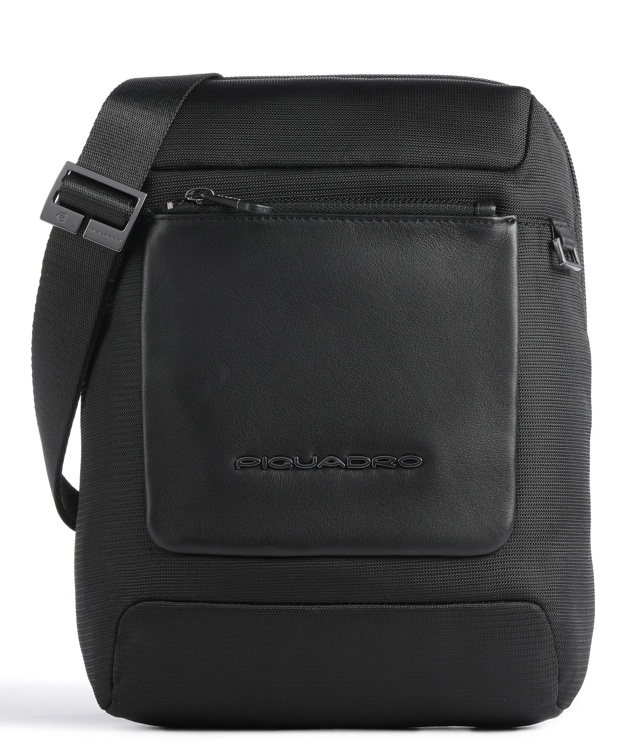  Piquadro Macbeth Borsa a tracolla poliestere riciclato nero  