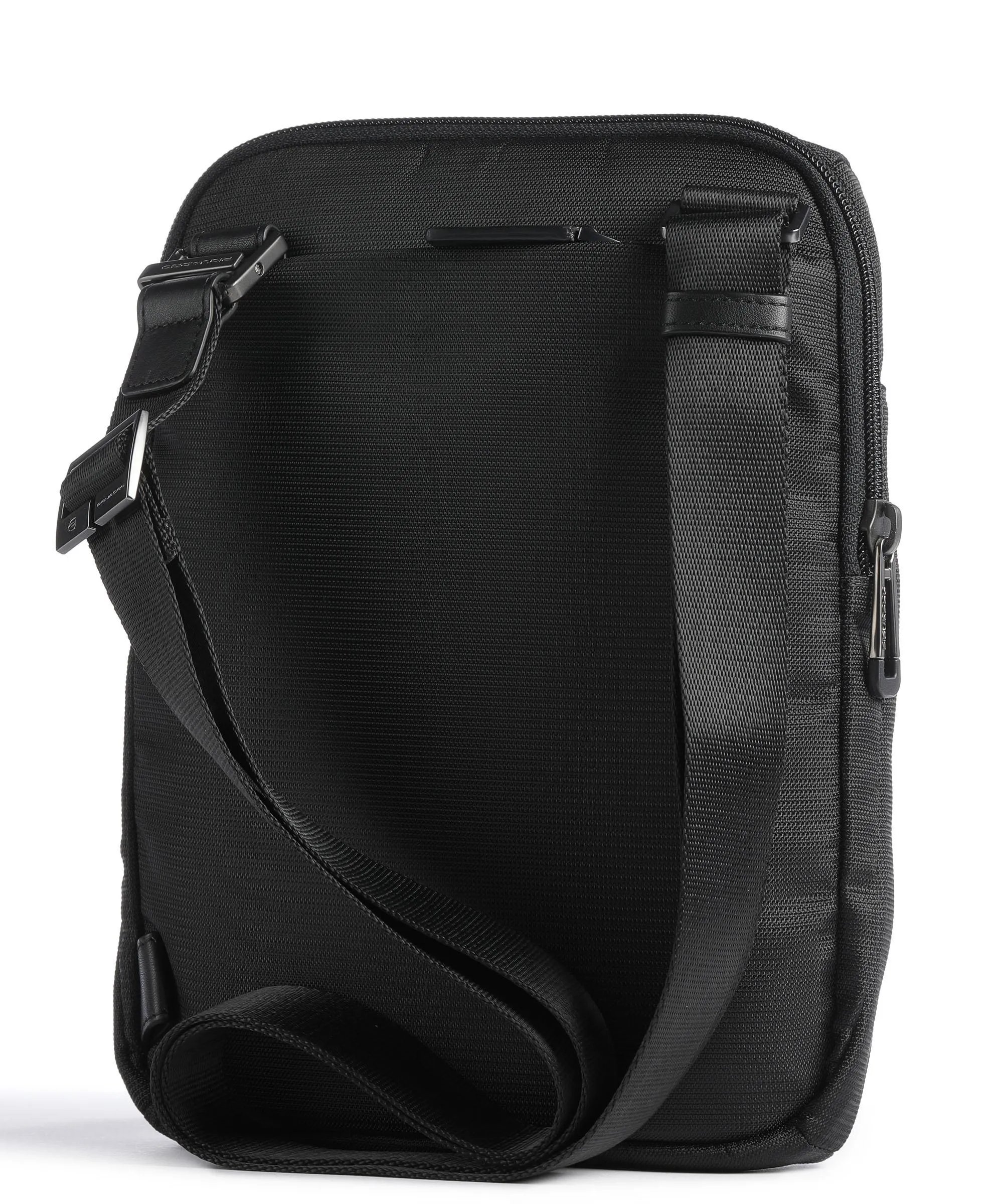  Piquadro Macbeth Borsa a tracolla poliestere riciclato nero  