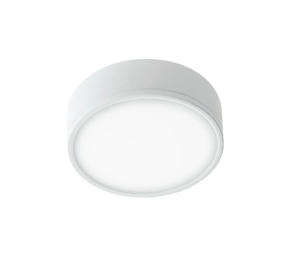 Plafoniera Rotonda Bianca 17 cm Led 22w 3000k 4000k