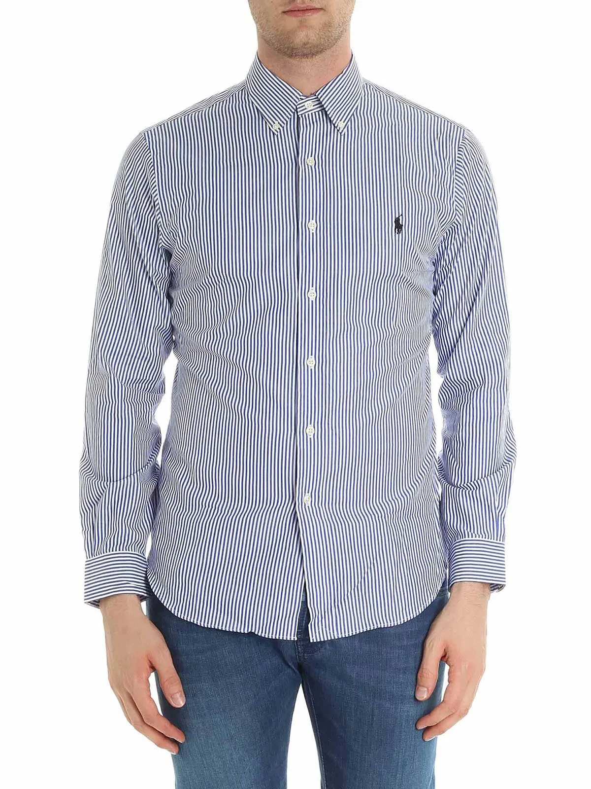 POLO RALPH LAUREN ---------- Camicia Uomo Slim Fit a Righe ---------