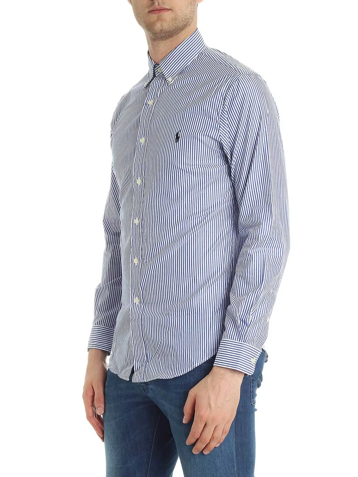 POLO RALPH LAUREN ---------- Camicia Uomo Slim Fit a Righe ---------