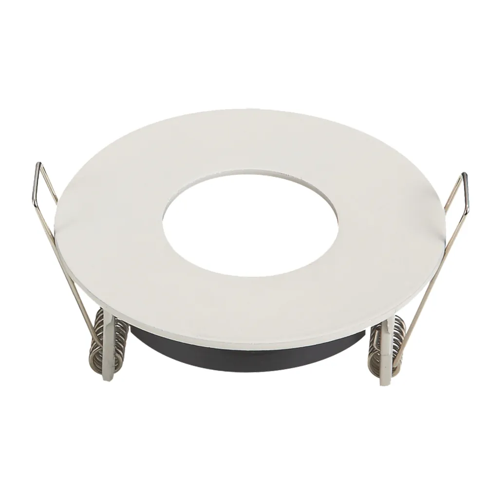 Portafaretto GU10 / MR16 da incasso 88mm Bianco Rotondo Aigostar