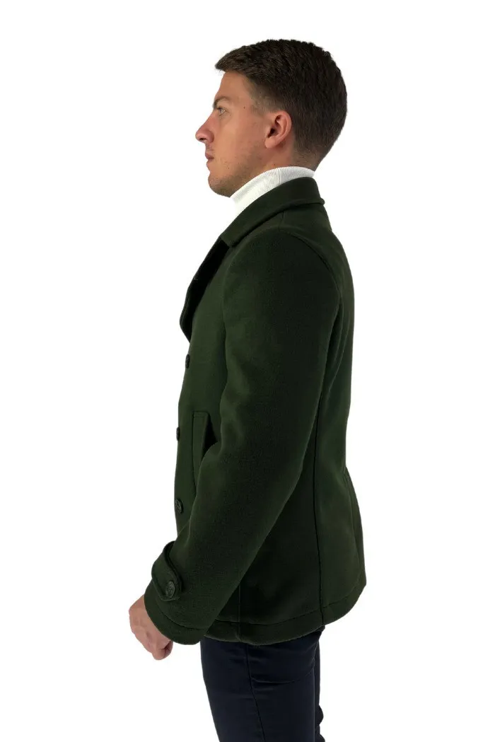 Privat Fashion cappotto corto doppiopetto in misto viscosa Clive-mcps23