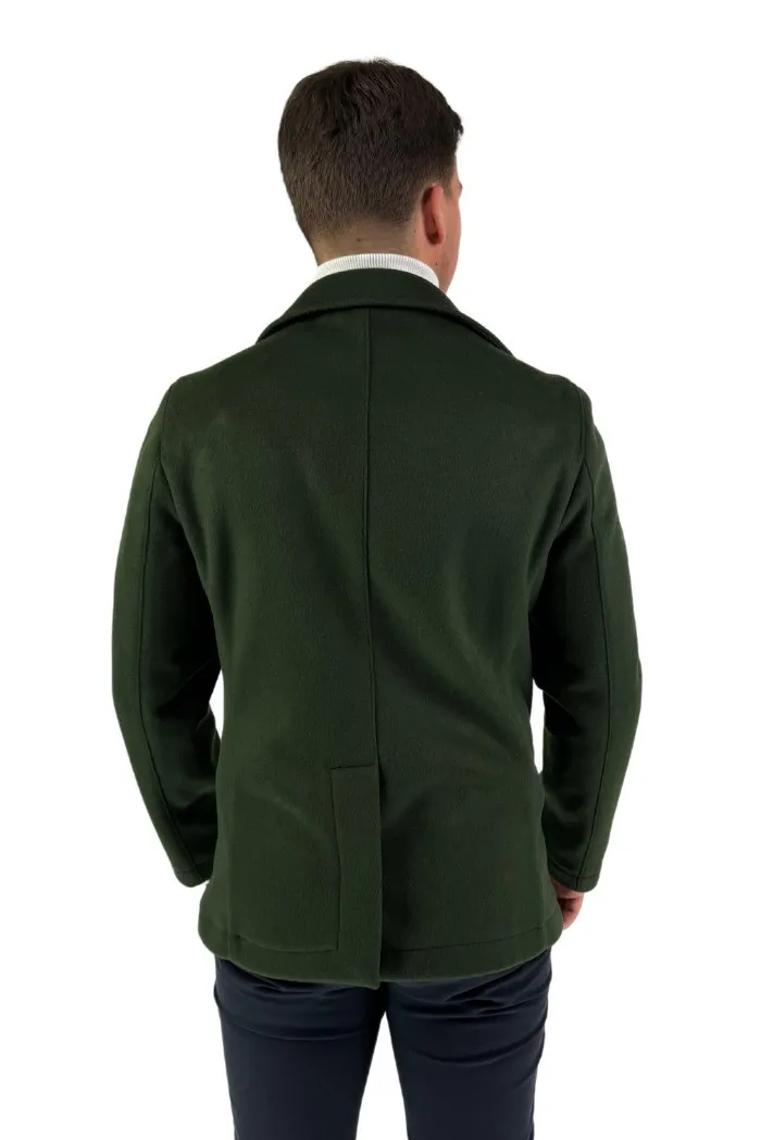Privat Fashion cappotto corto doppiopetto in misto viscosa Clive-mcps23