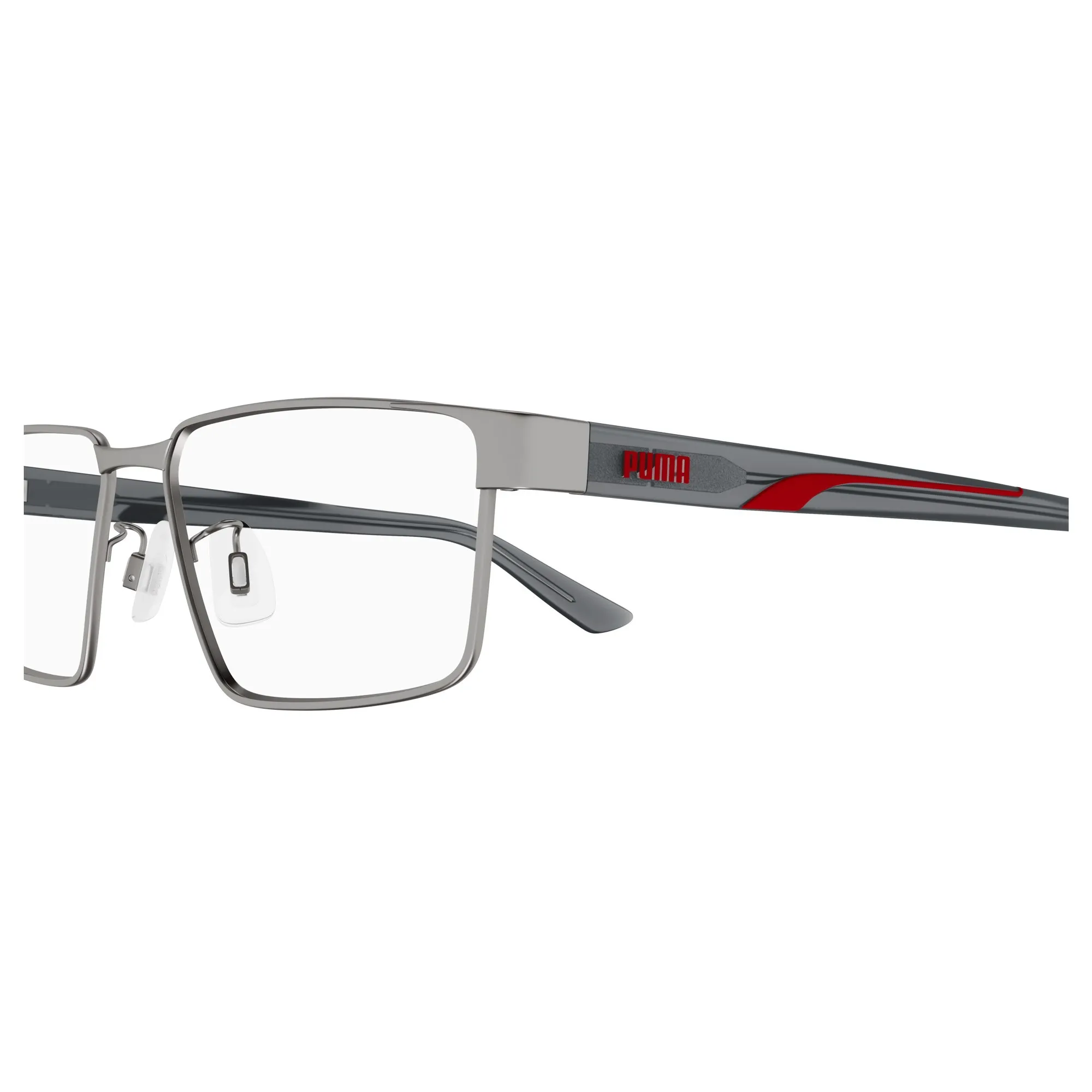   Puma PU0474OA - 003 Rutenio | Occhiale Da Vista Uomo 