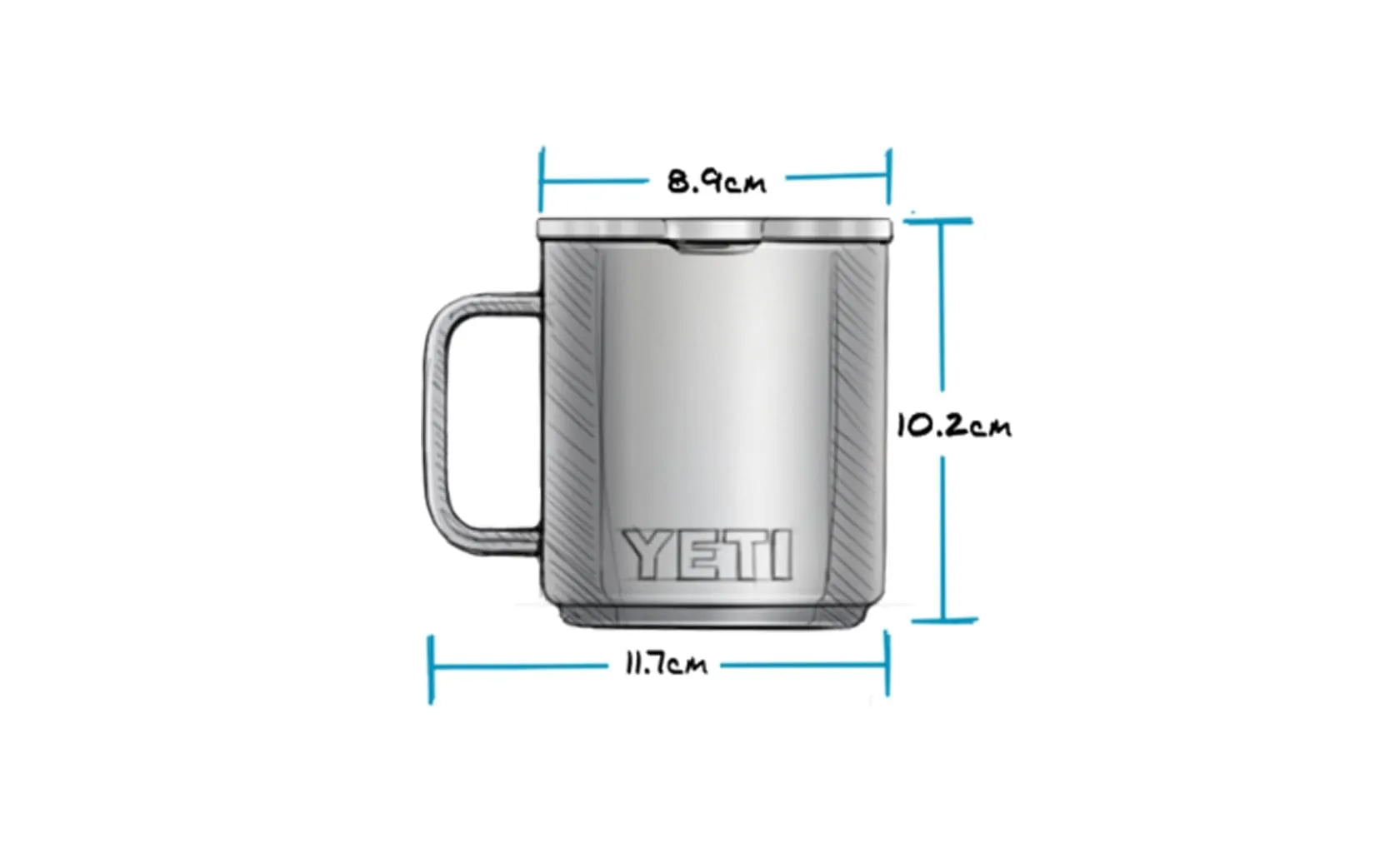 Rambler 10 Oz Mug Navy