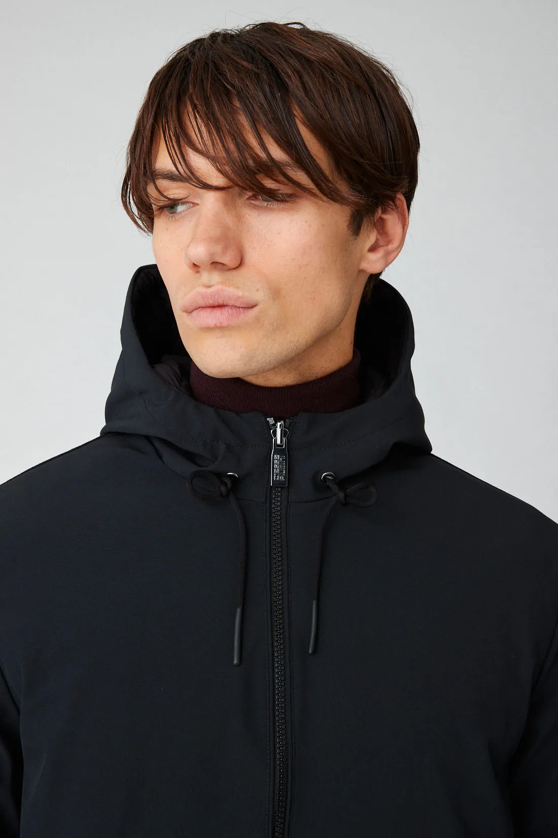ROCCO – Giacca nera reversibile