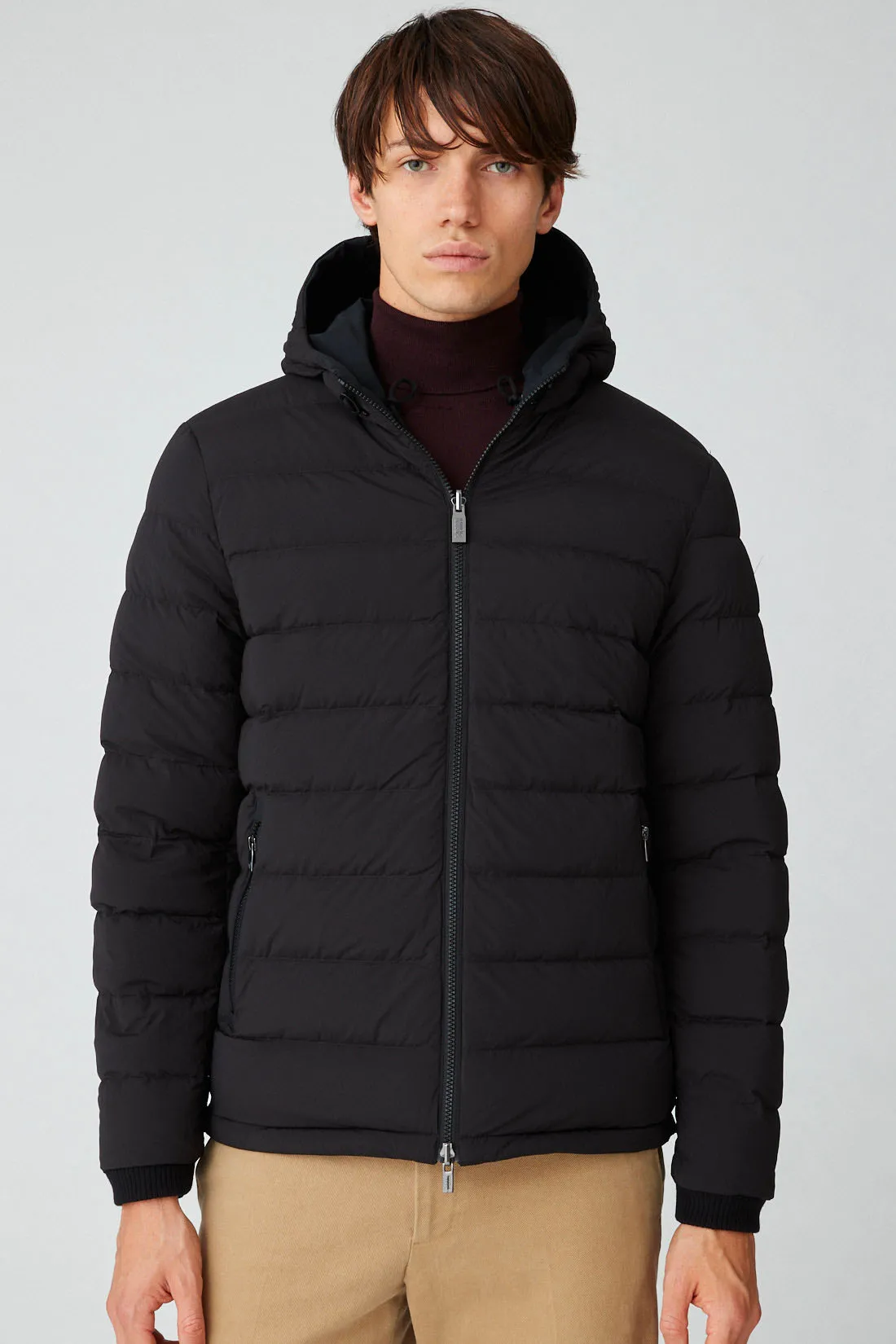 ROCCO – Giacca nera reversibile