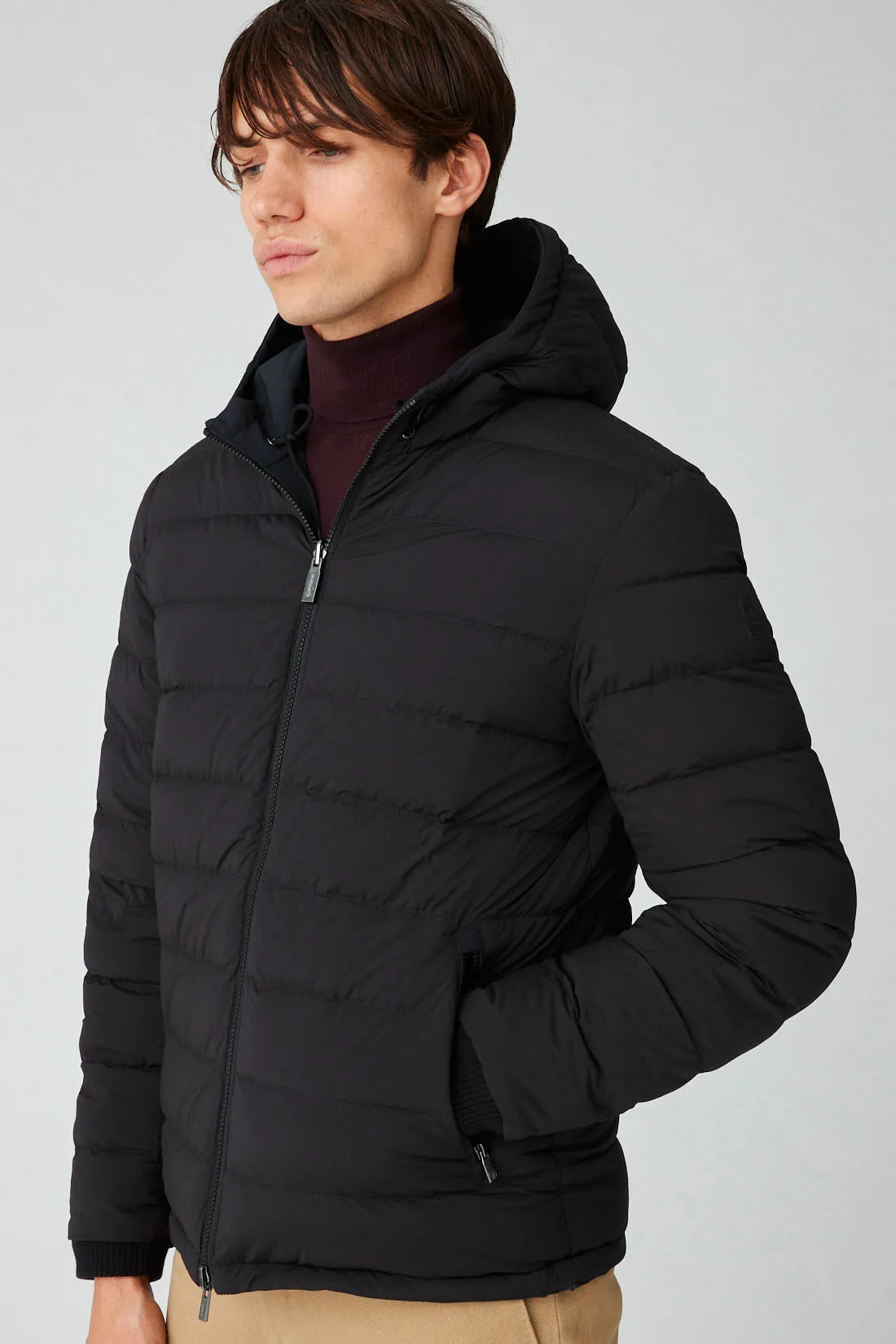 ROCCO – Giacca nera reversibile
