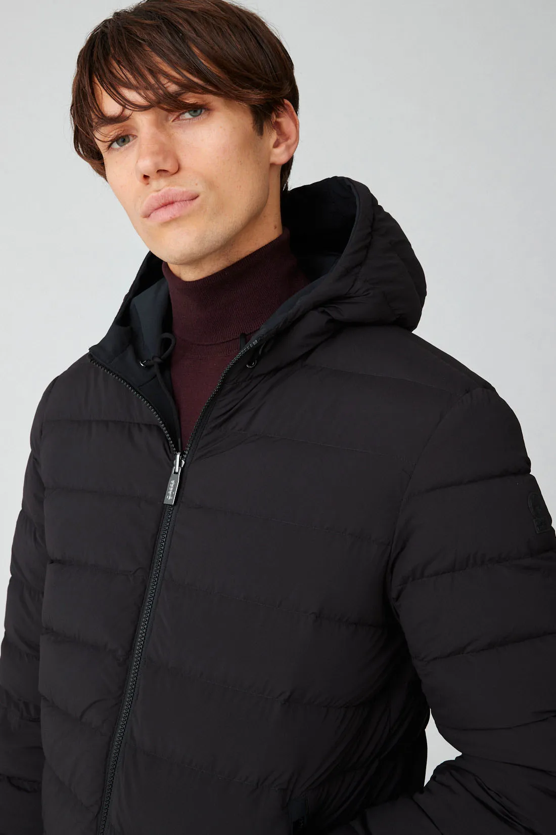 ROCCO – Giacca nera reversibile