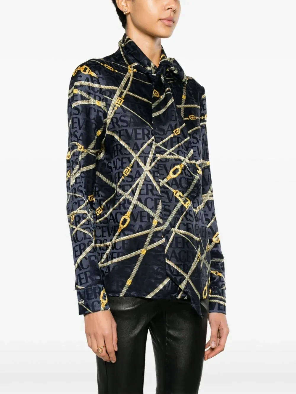 `Ropes` Print Shirt