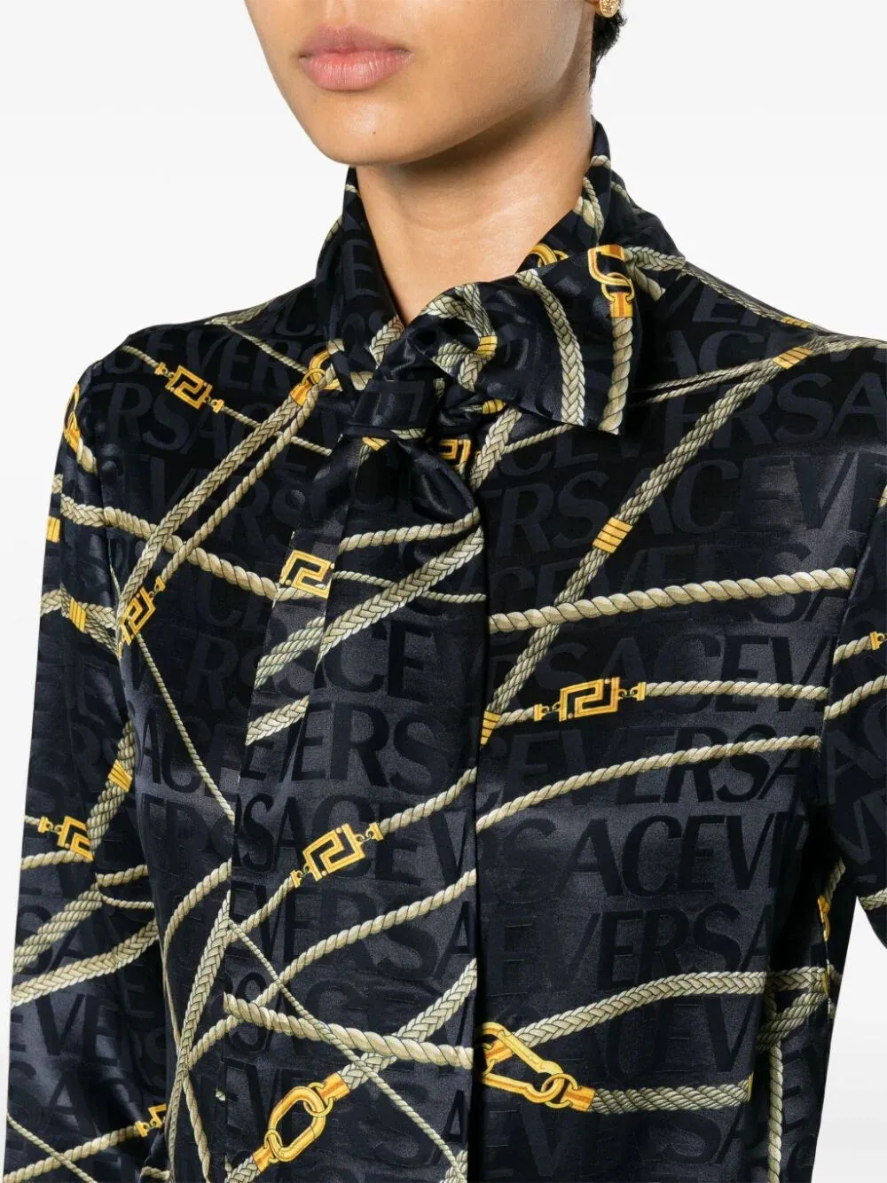 `Ropes` Print Shirt